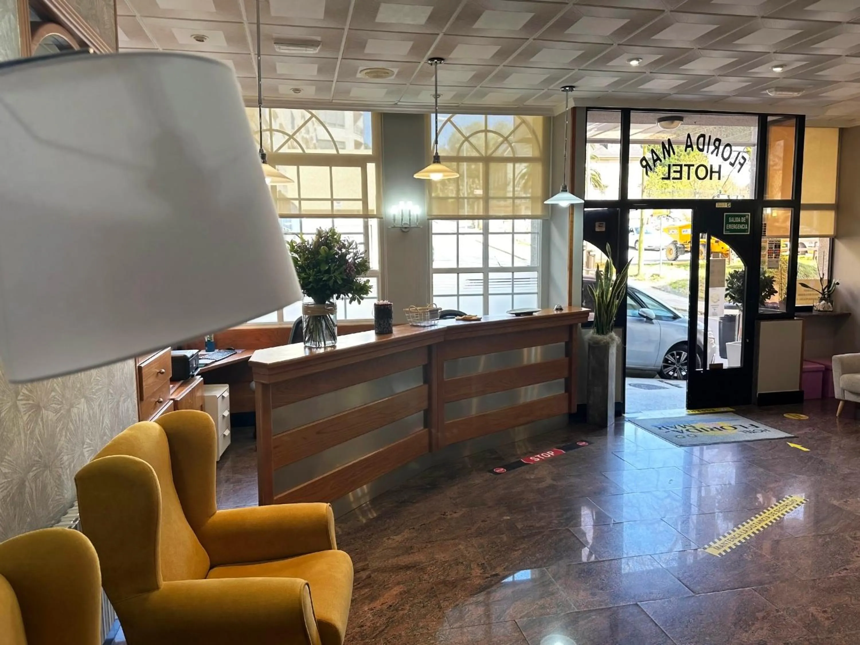 Lobby or reception in Hotel Florida Mar