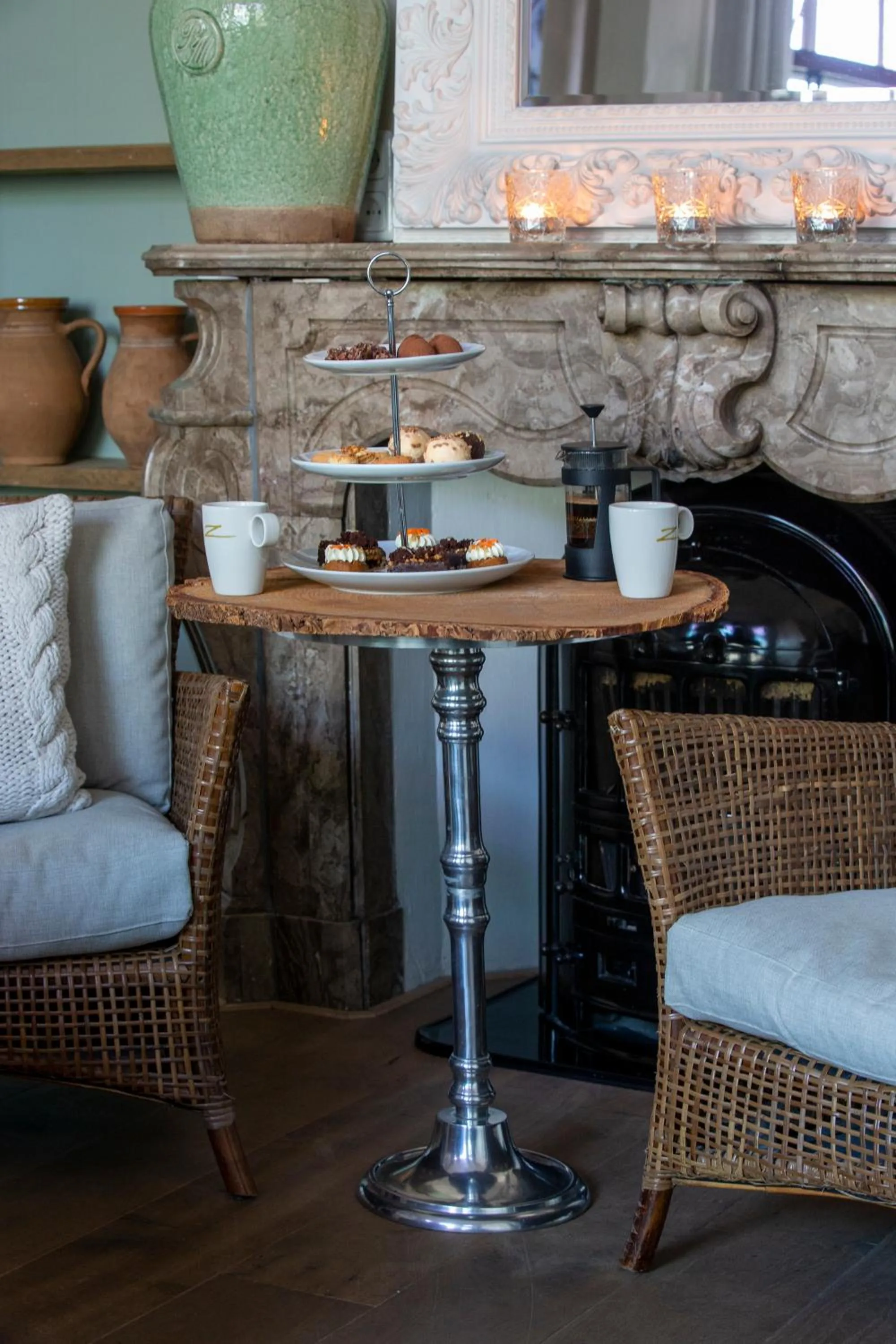 Decorative detail in Zenzez Hotel & Lounge