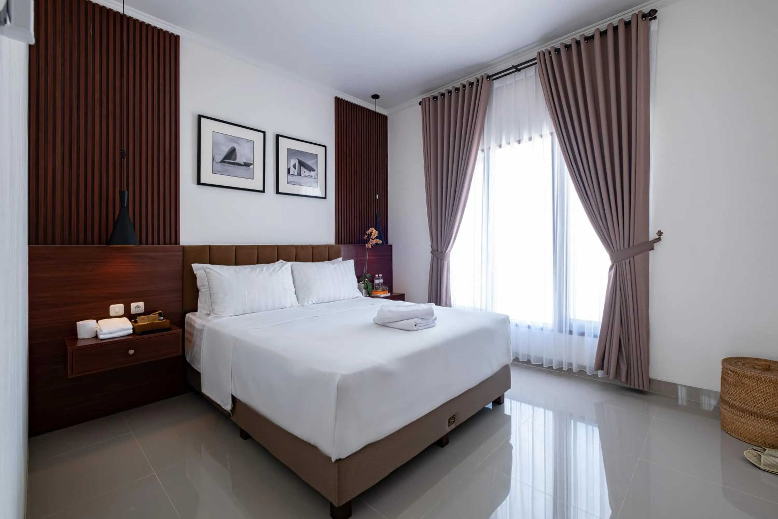 Bed in Taman Seminyak Suites