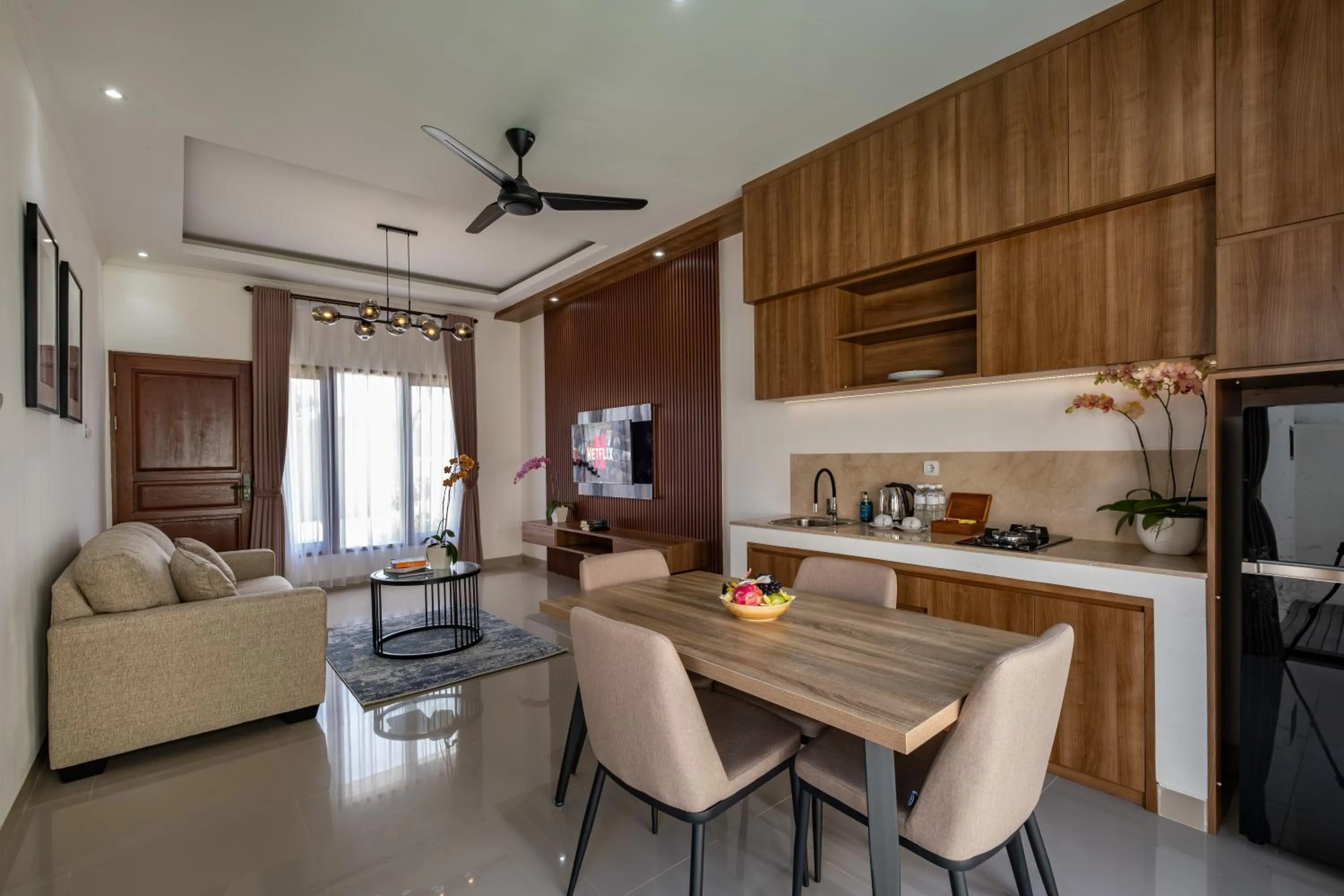 Kitchen or kitchenette in Taman Seminyak Suites