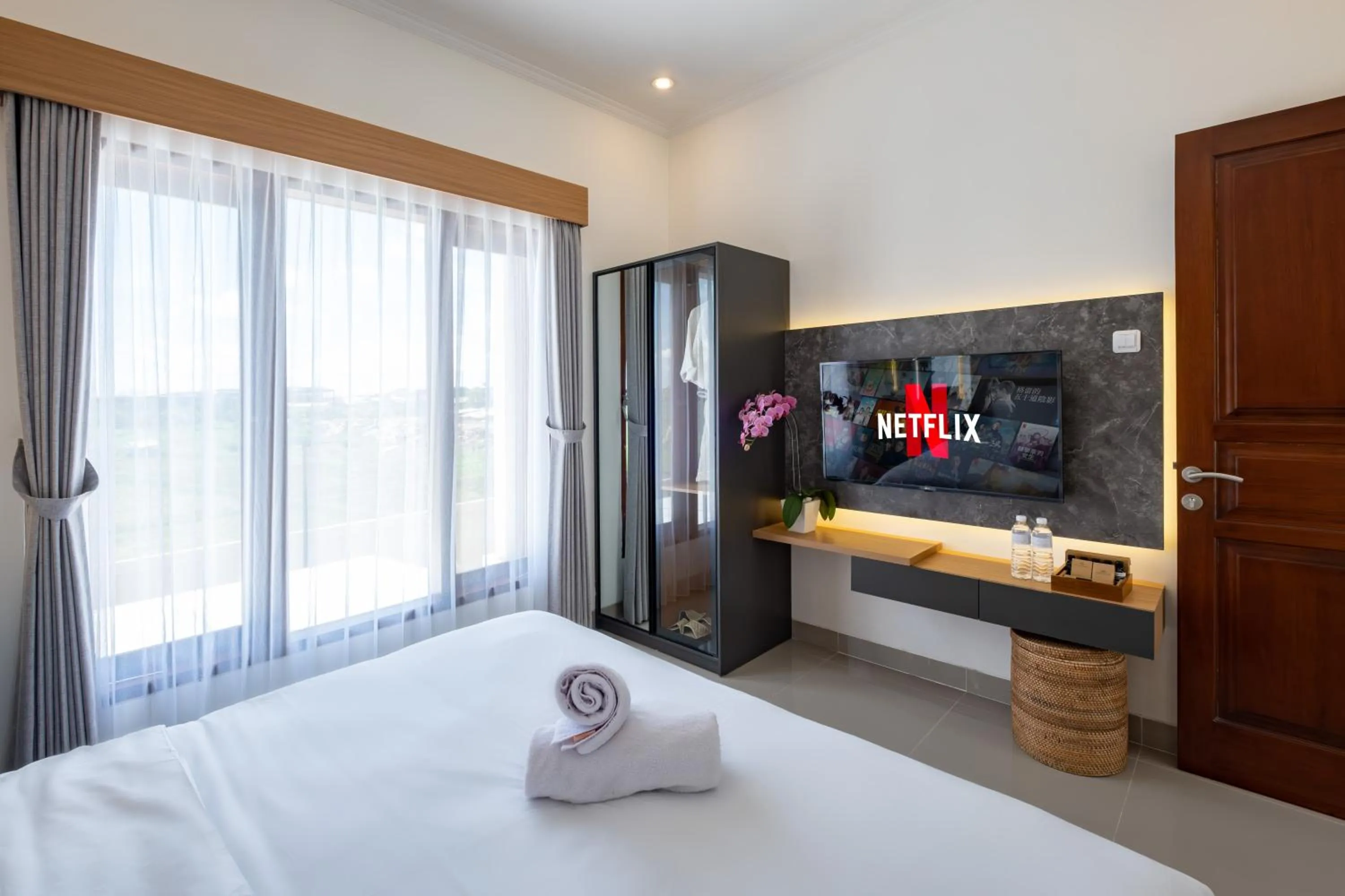 Bed in Taman Seminyak Suites