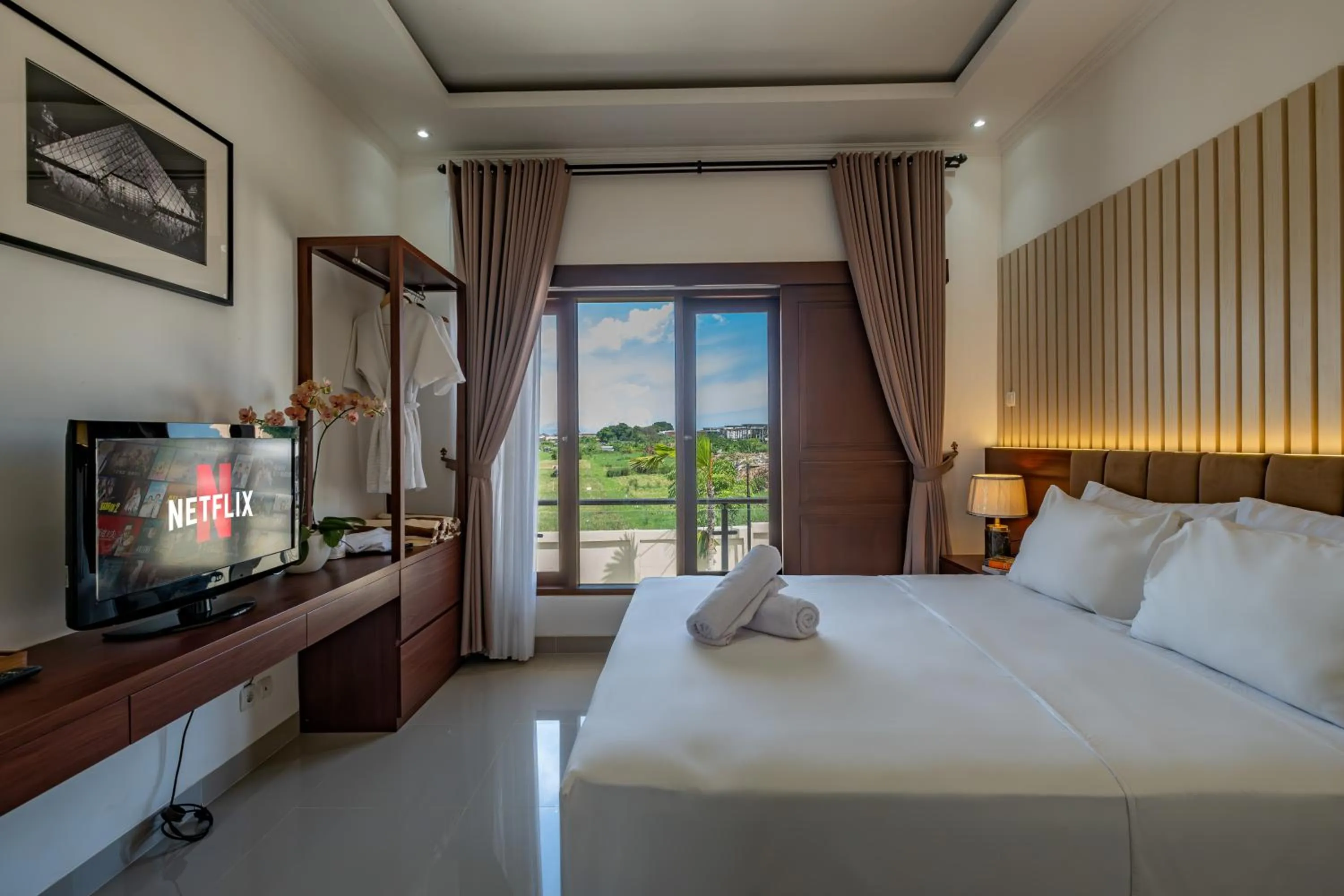 Bed in Taman Seminyak Suites