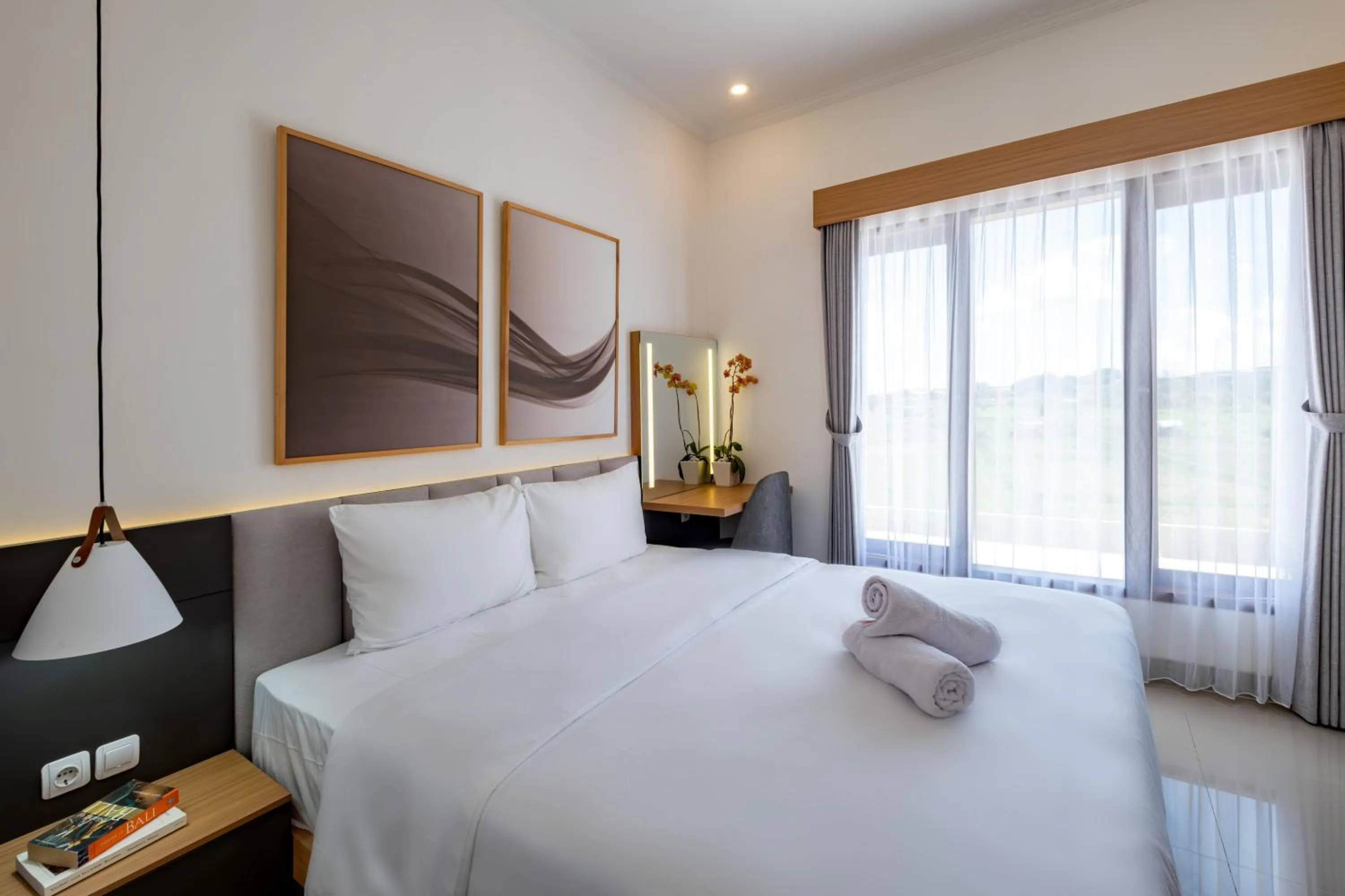 Bed in Taman Seminyak Suites