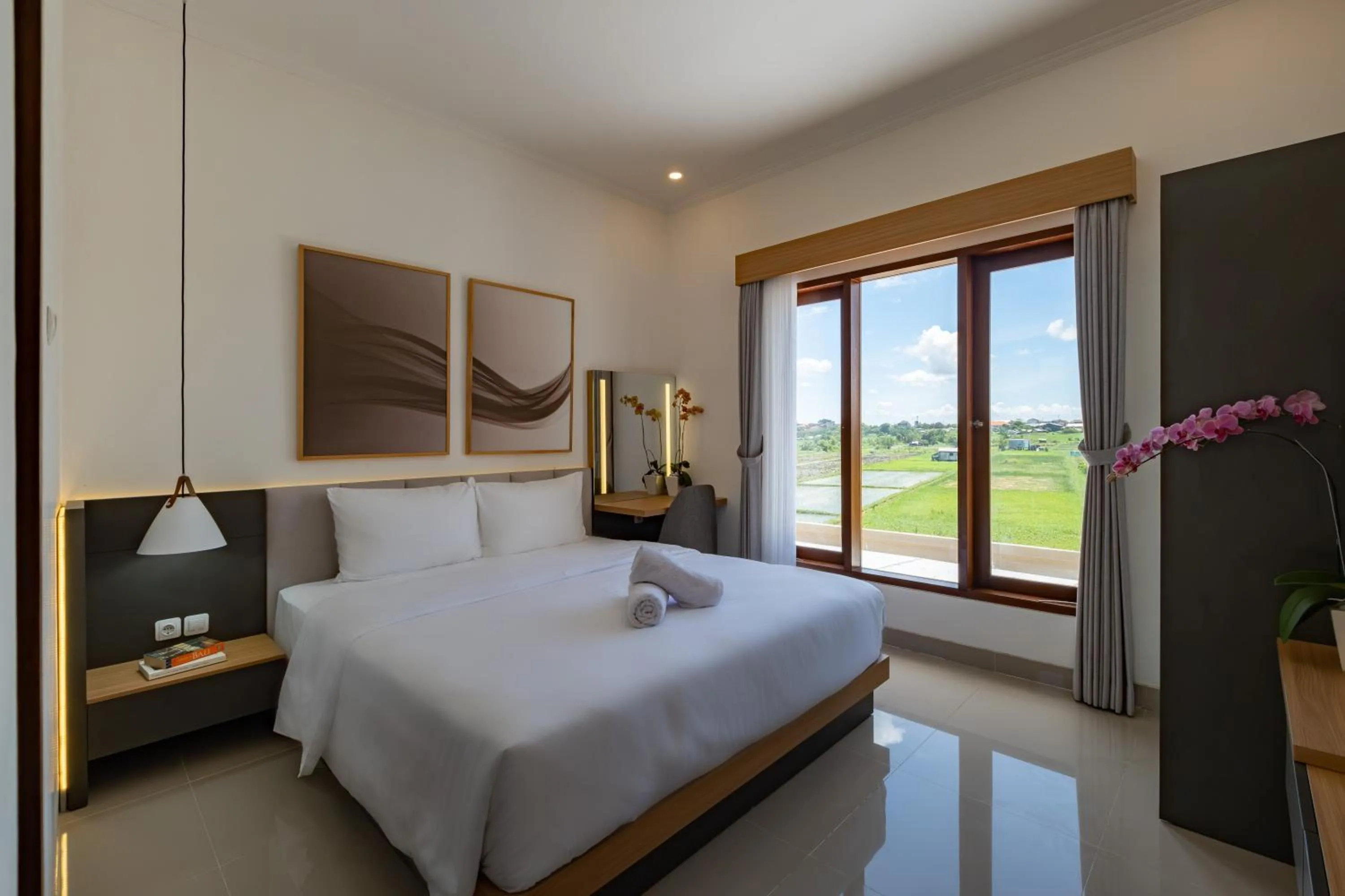 Bed in Taman Seminyak Suites