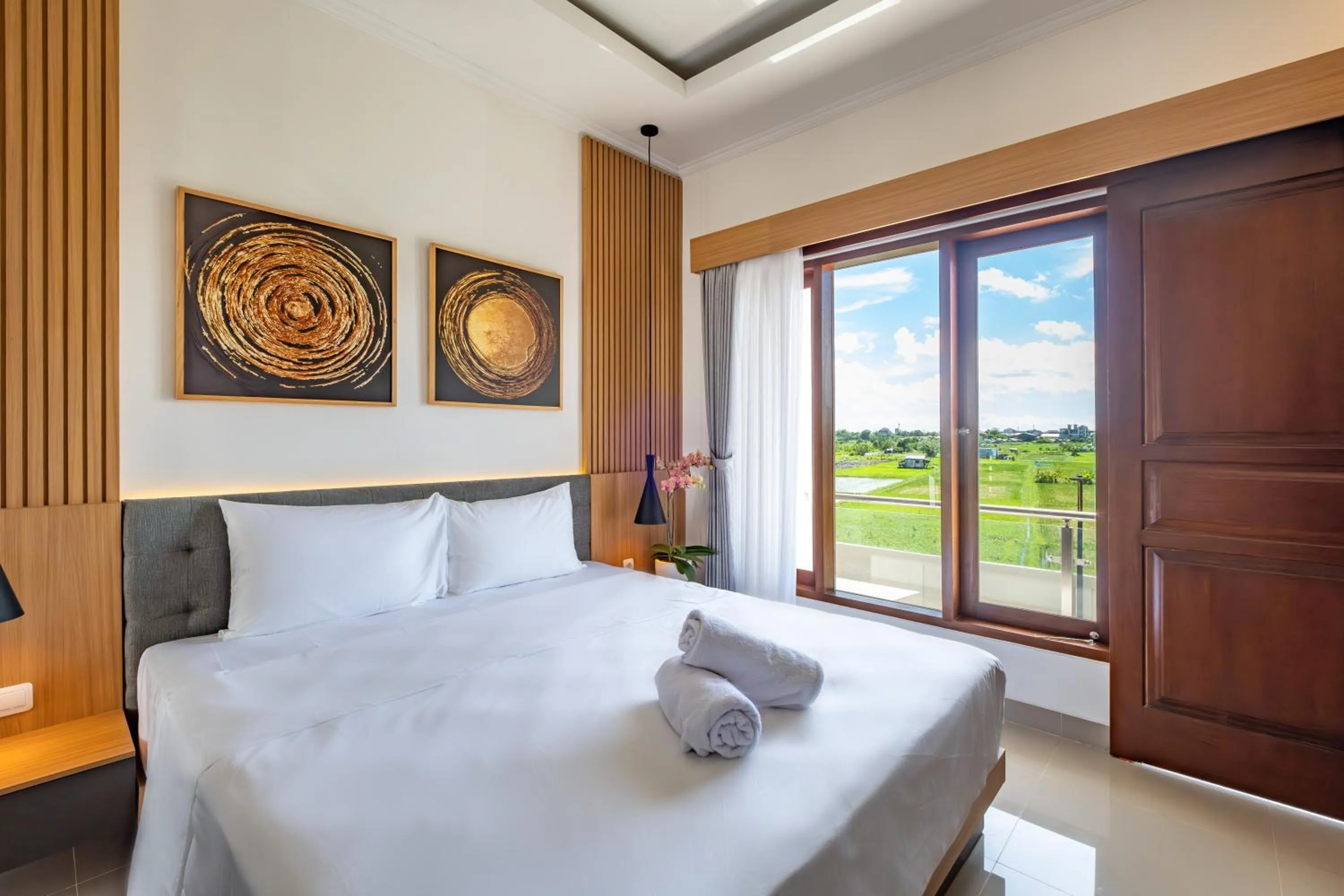 Bed in Taman Seminyak Suites