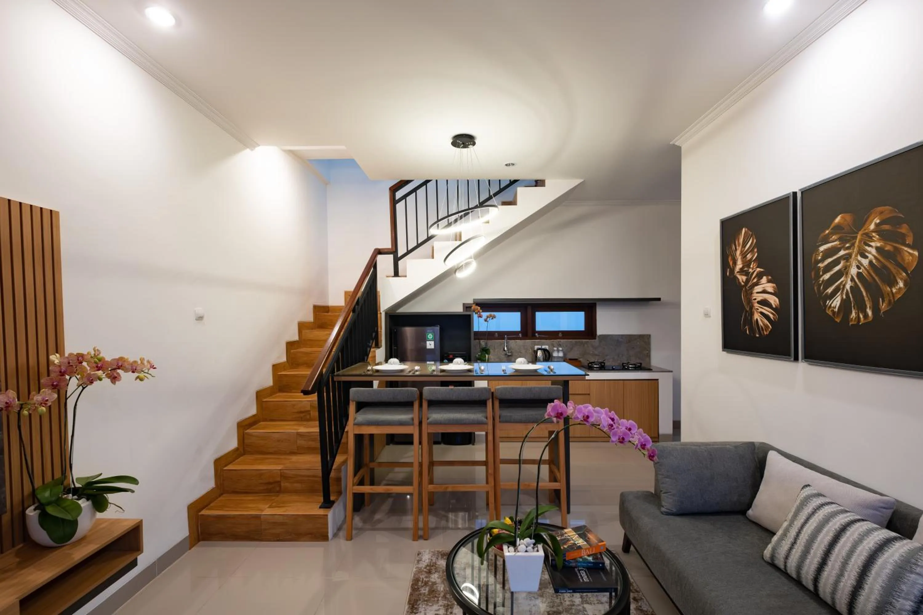 Living room in Taman Seminyak Suites