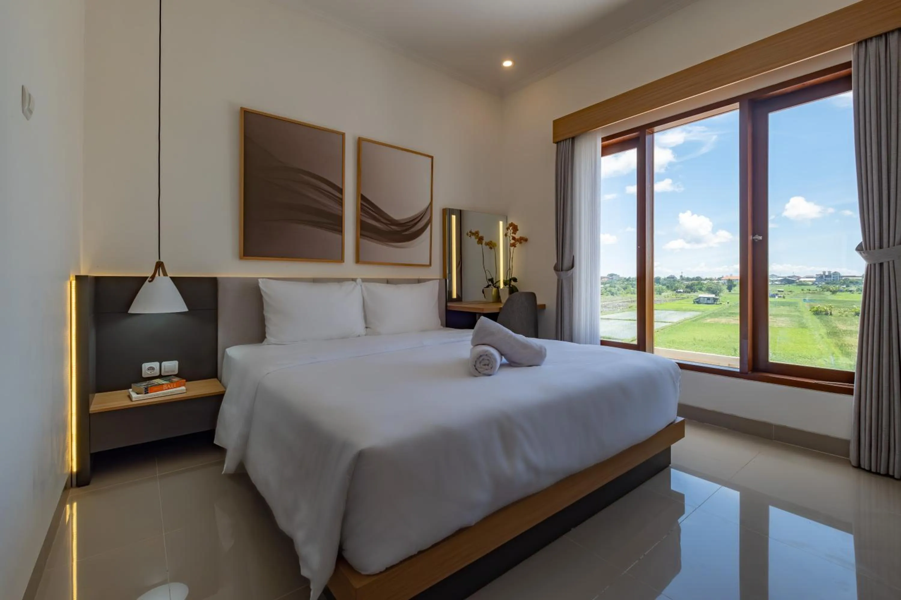 Bed in Taman Seminyak Suites