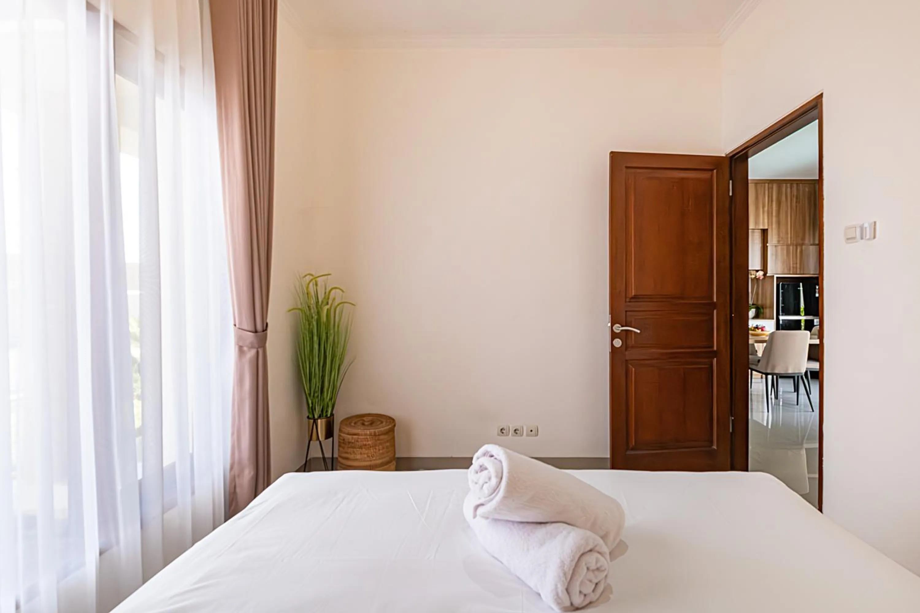 Bed in Taman Seminyak Suites