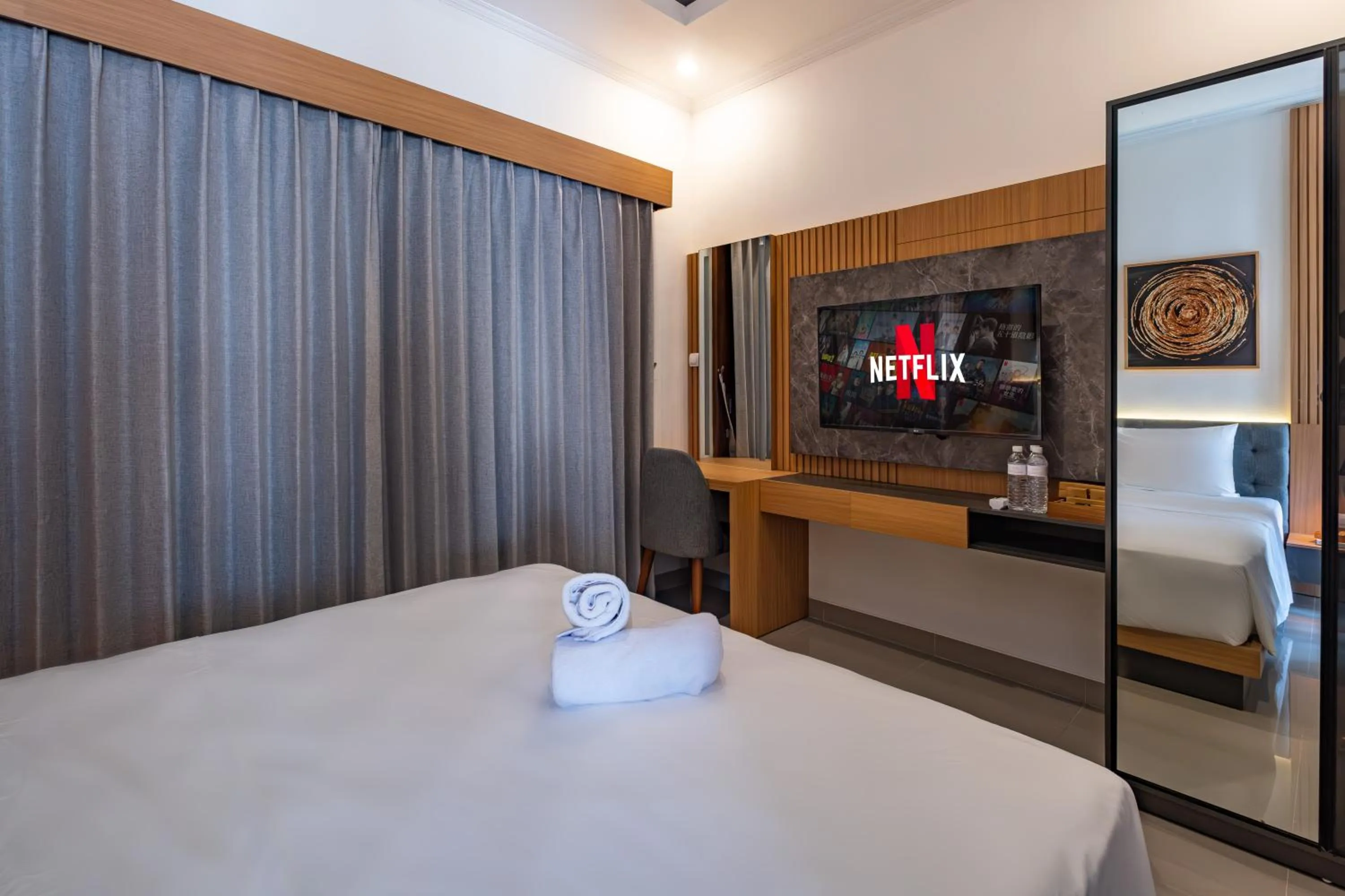 Bed in Taman Seminyak Suites