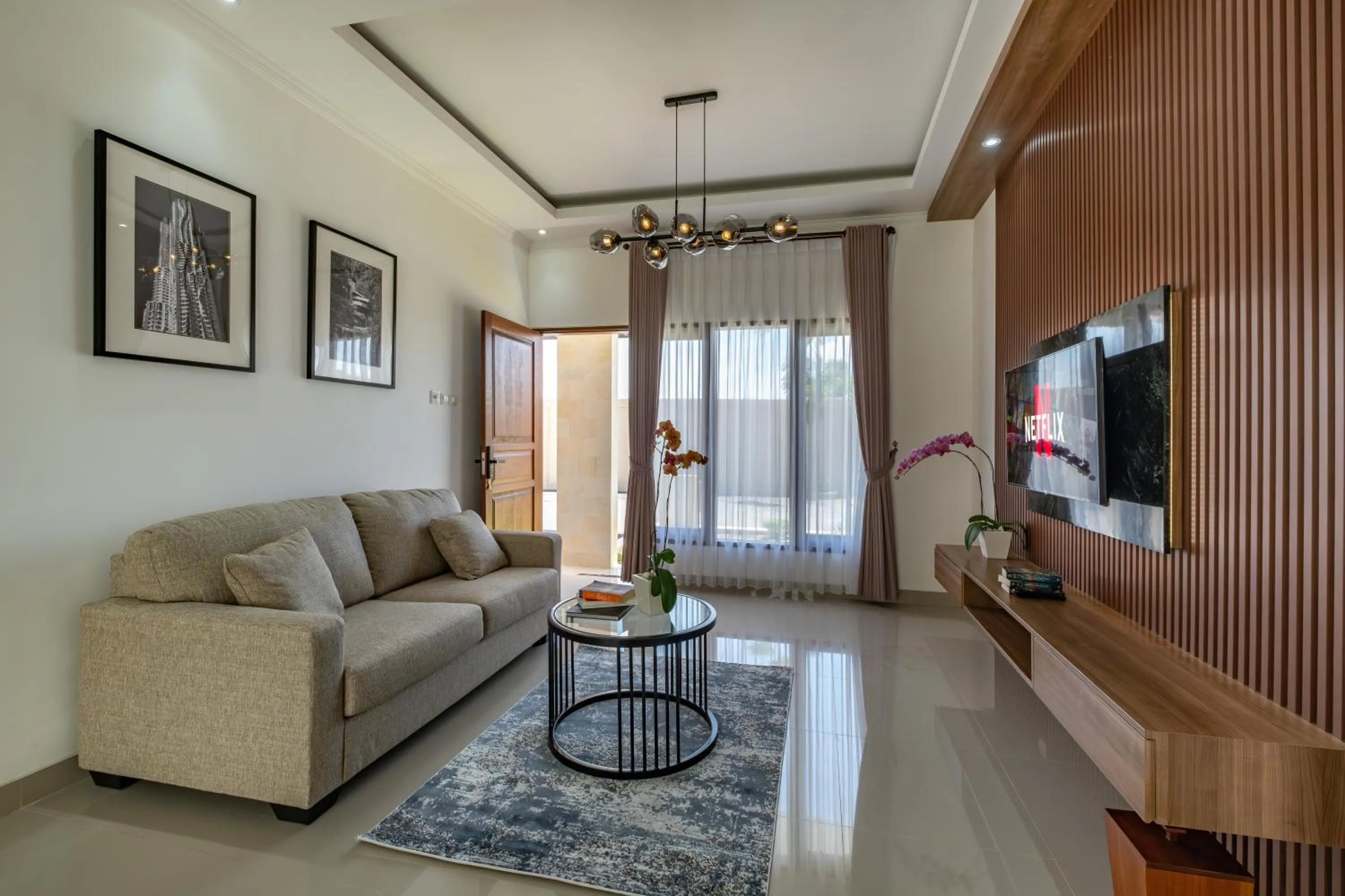 Living room in Taman Seminyak Suites