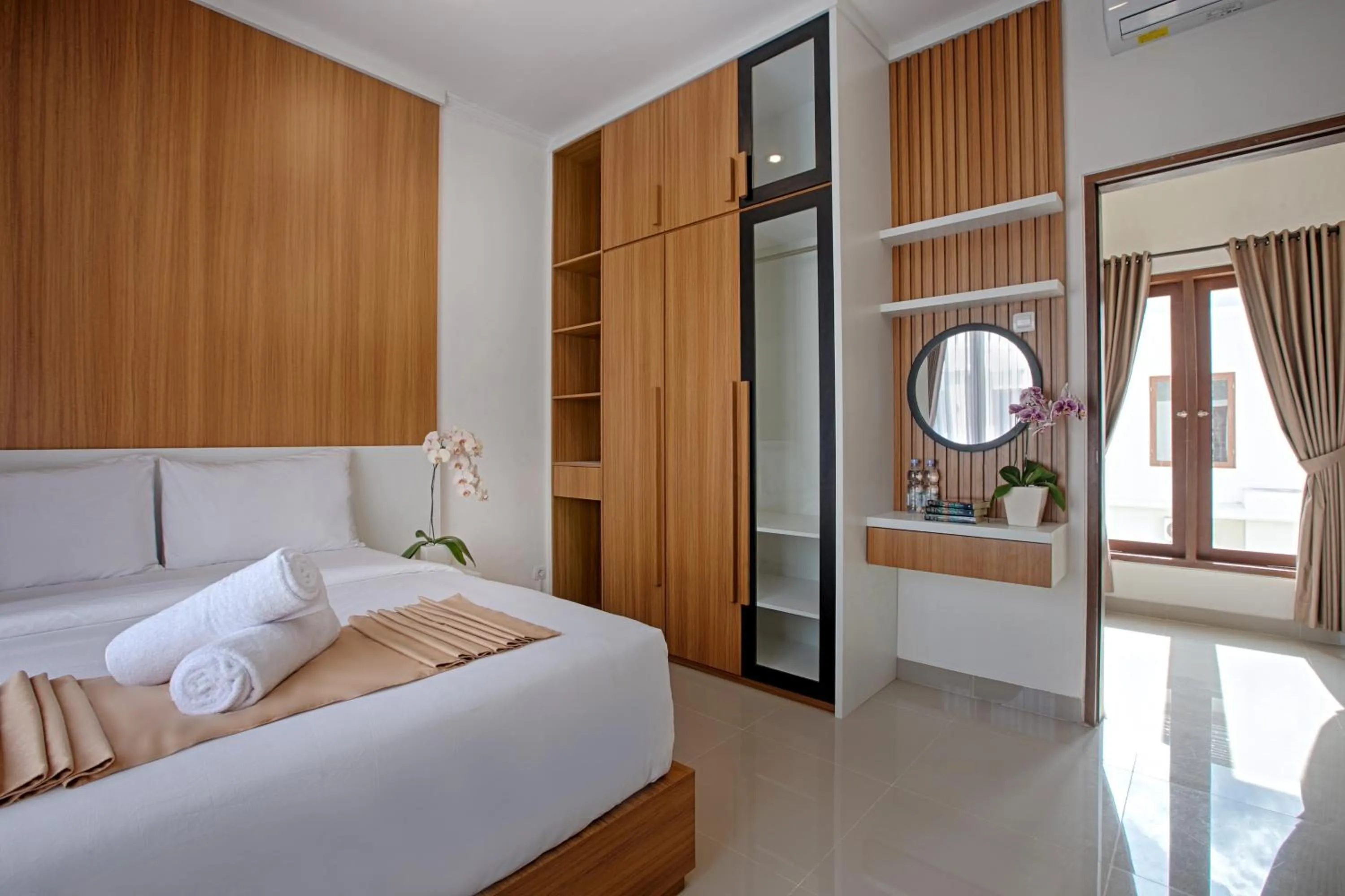 Bed in Taman Seminyak Suites