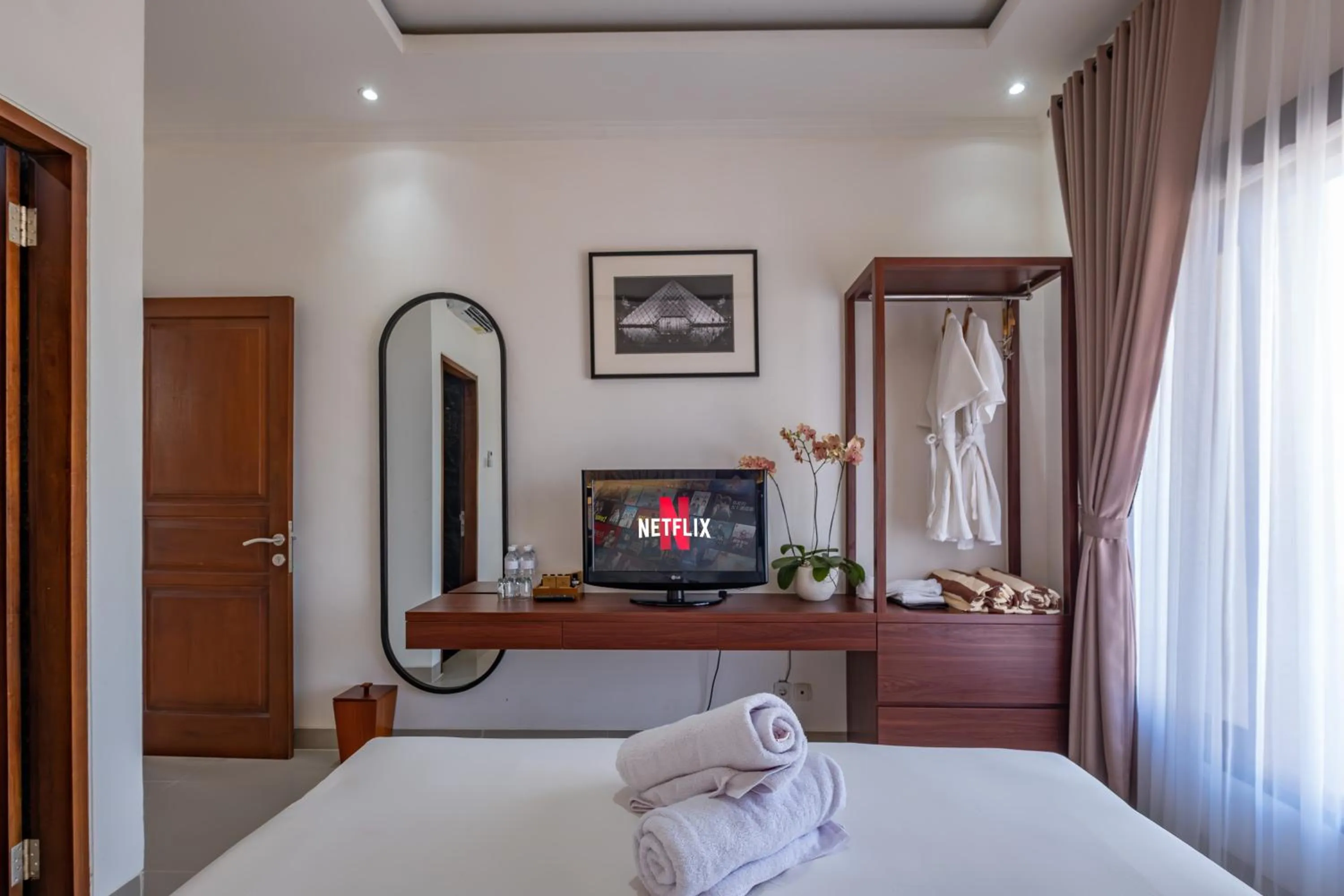 Bed in Taman Seminyak Suites