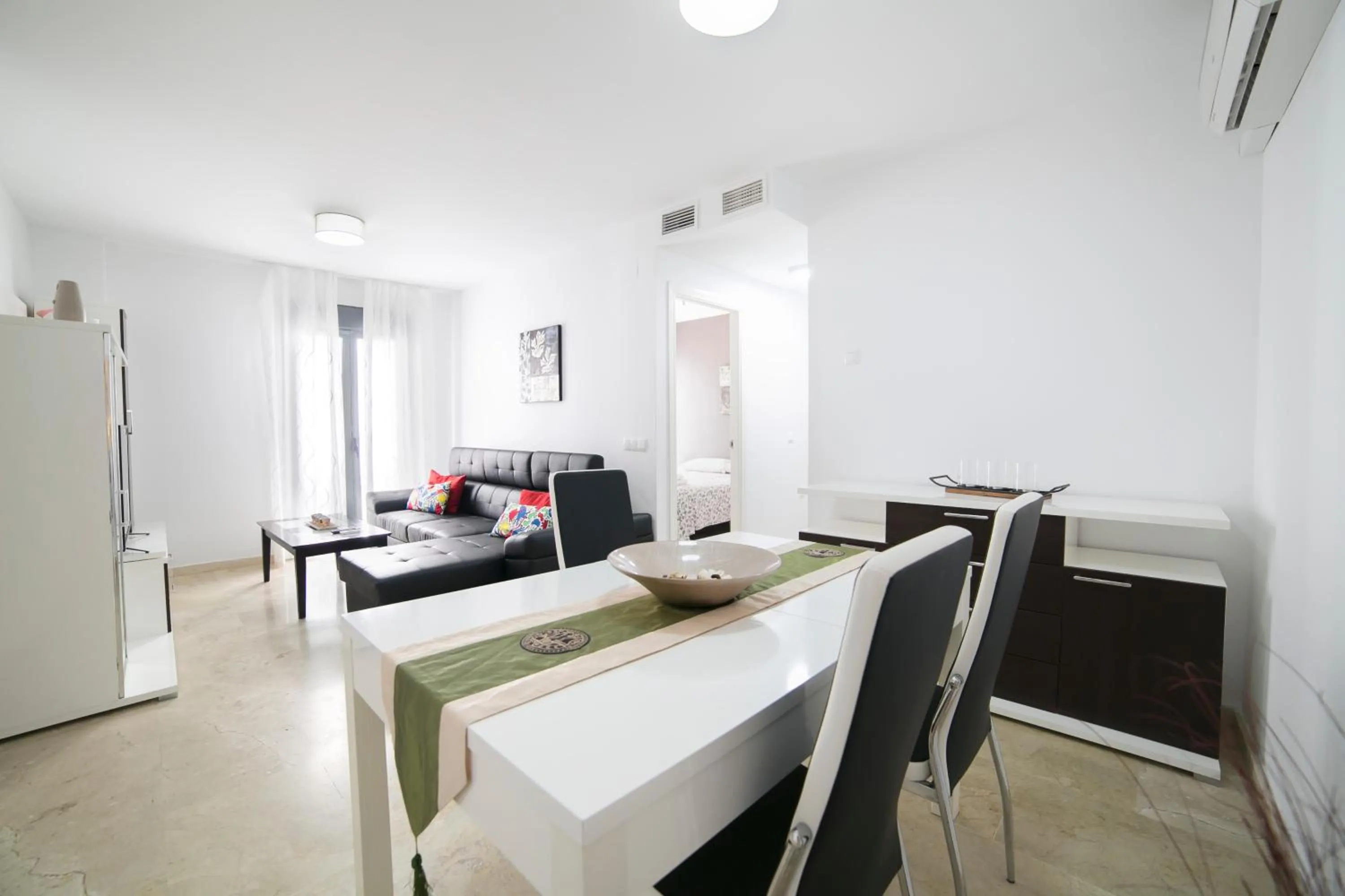 Living room in Apartamentos Salamanca