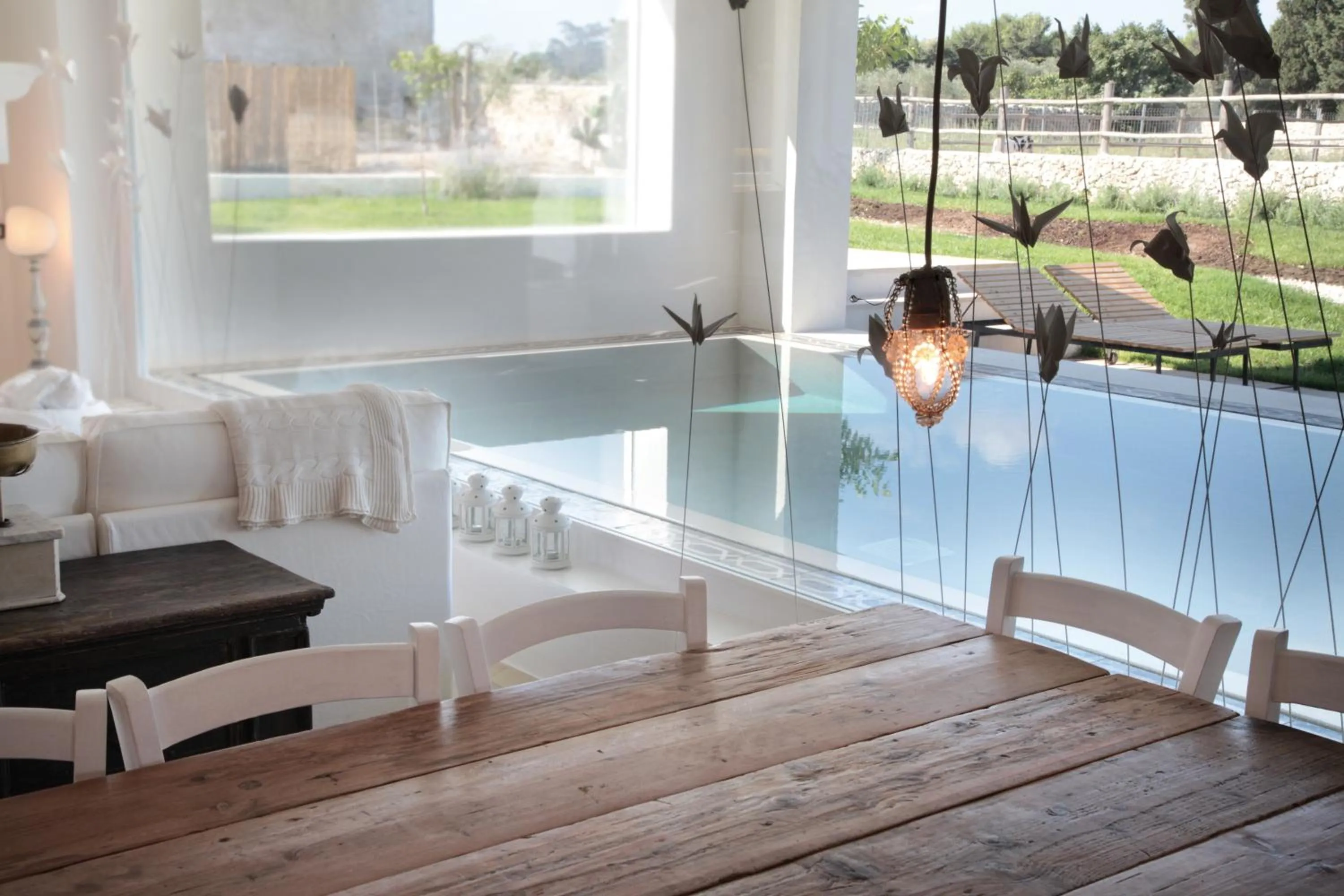 Communal lounge/ TV room in Masseria Prosperi