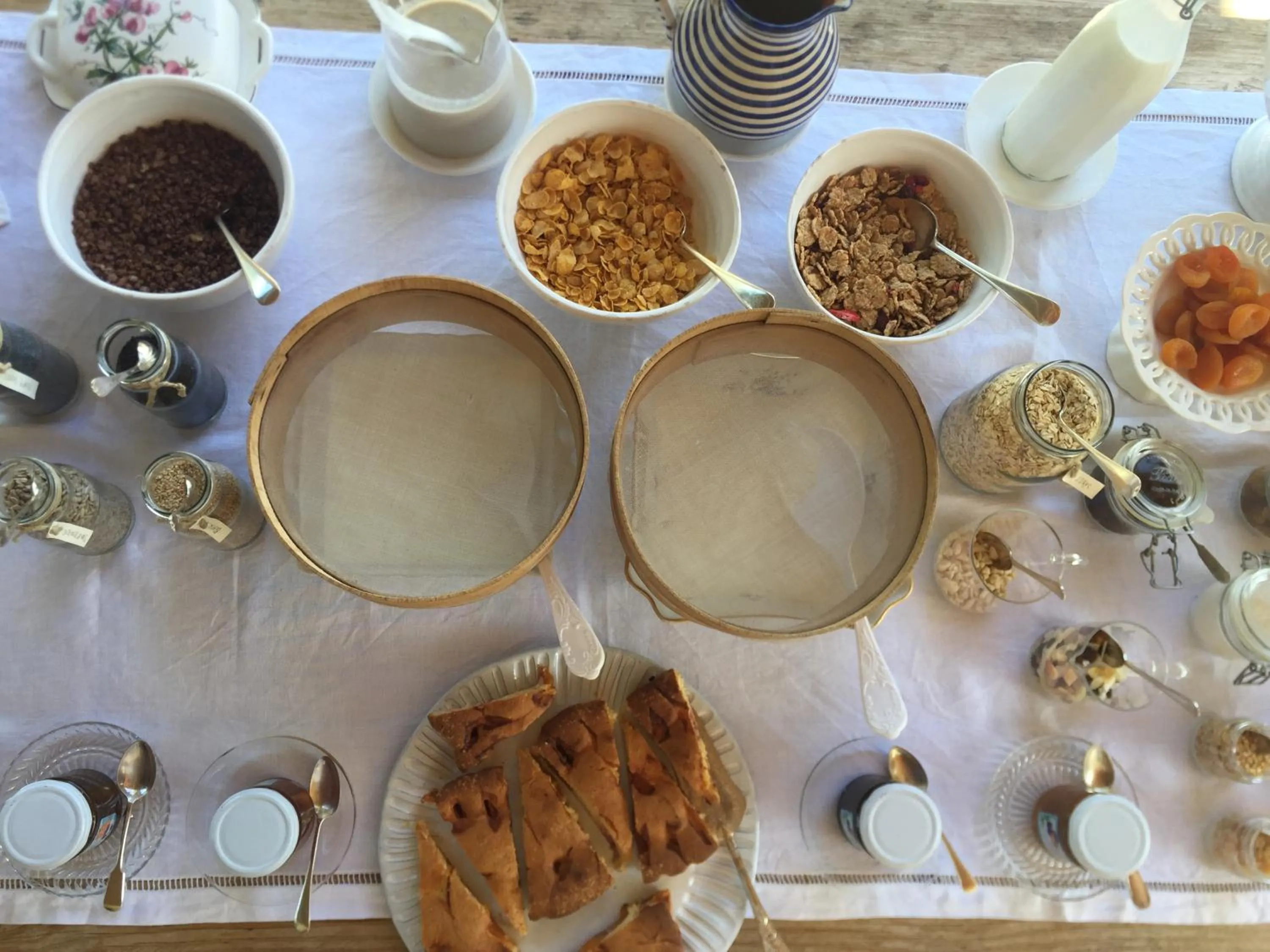 Buffet breakfast in Masseria Prosperi