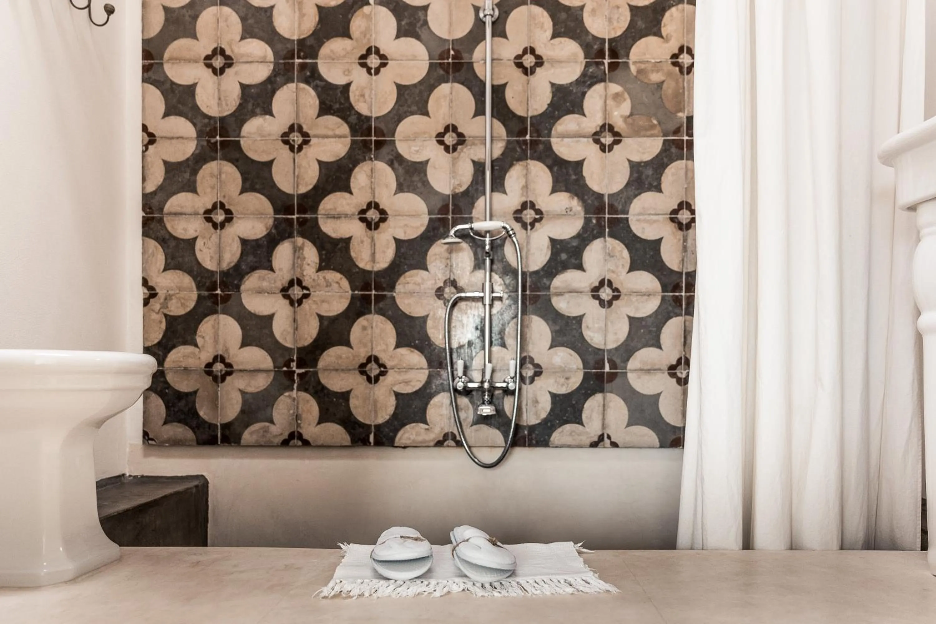 Shower in Masseria Prosperi