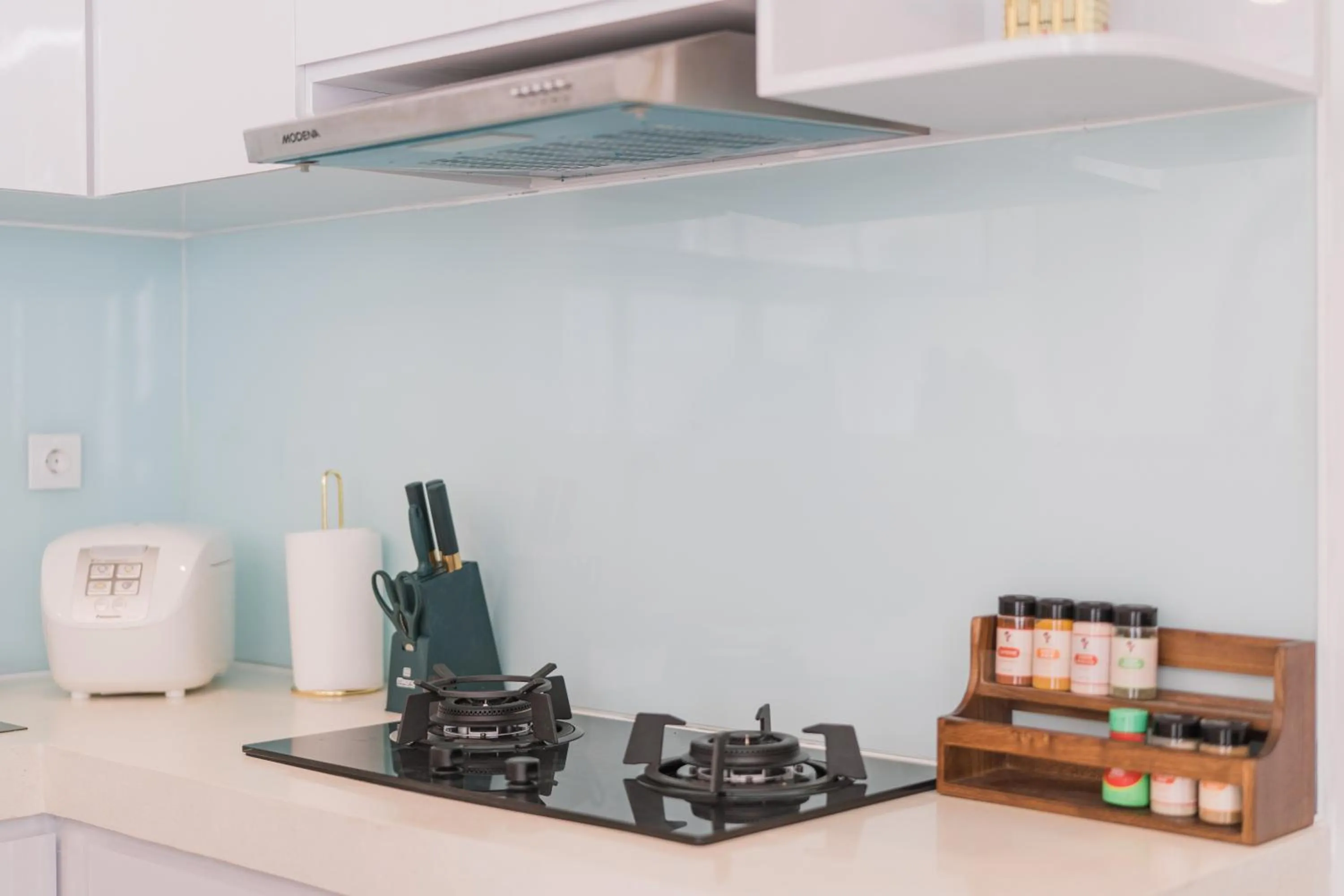 Kitchen or kitchenette in Villa Noni Kerobokan - By Bali Lyfe Venture