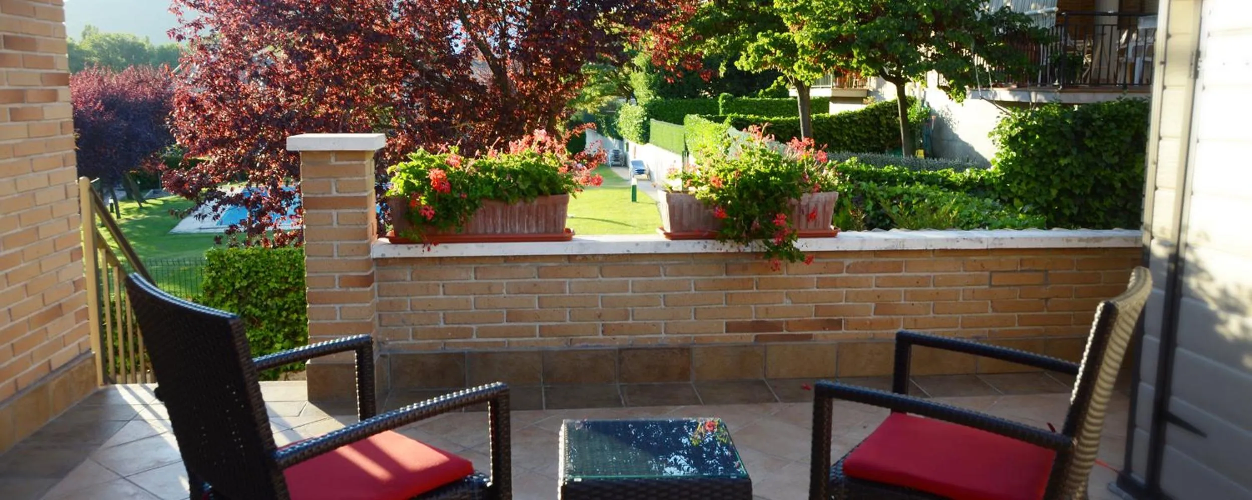 Solarium in B&B Zaldu