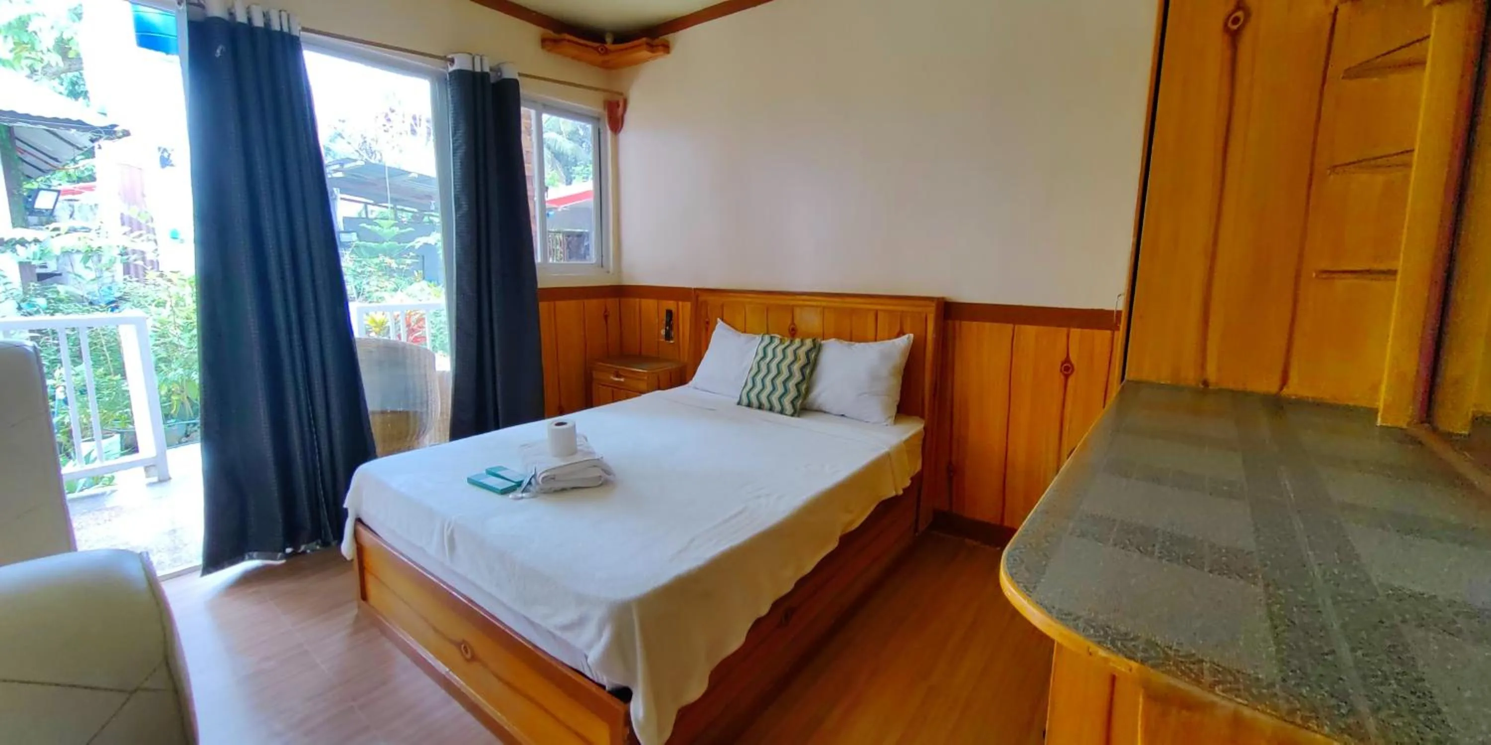 Bed in Chibel Summer Riverside Resort