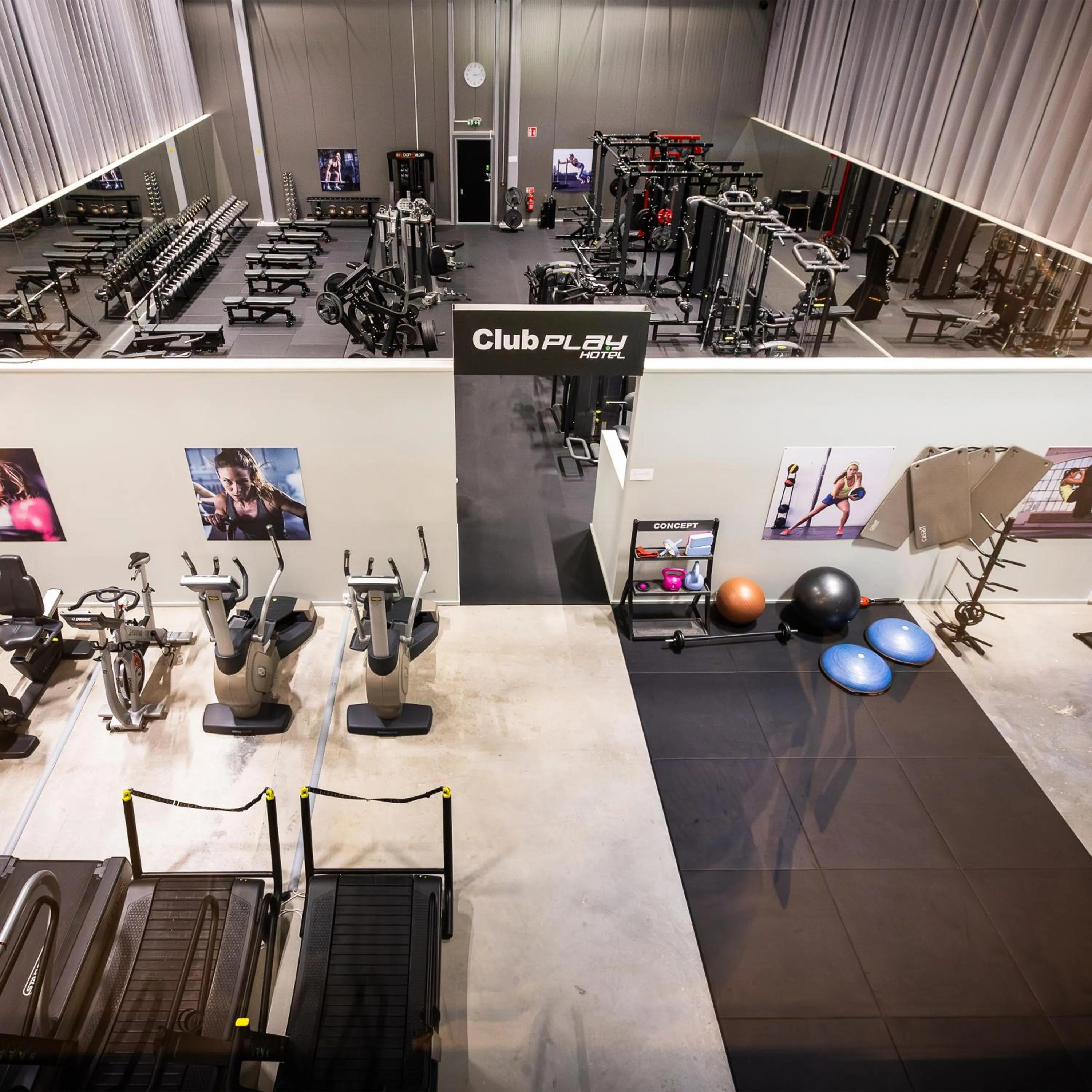 Fitness centre/facilities in Playhotel