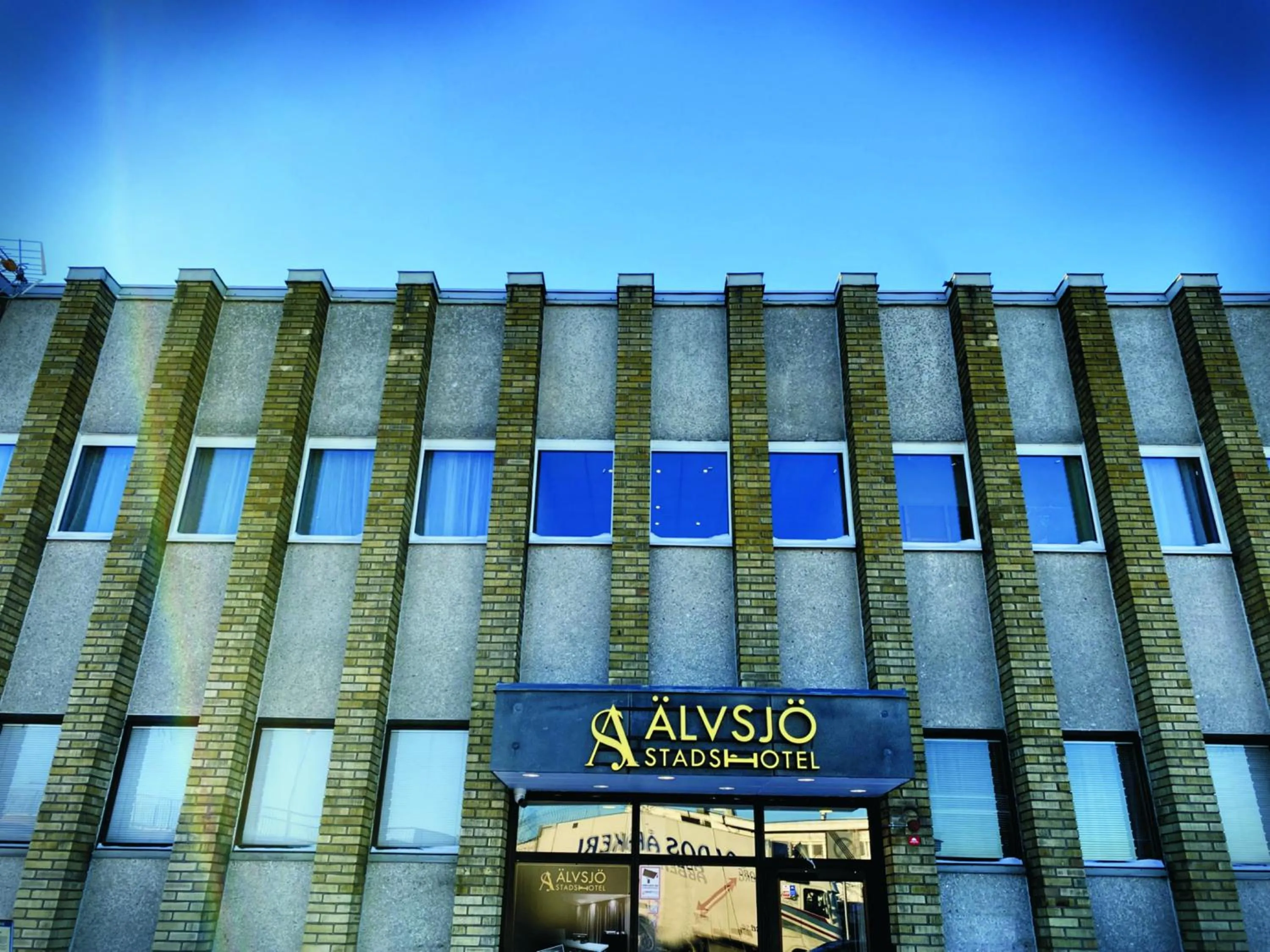 Property building in Älvsjö stadshotell