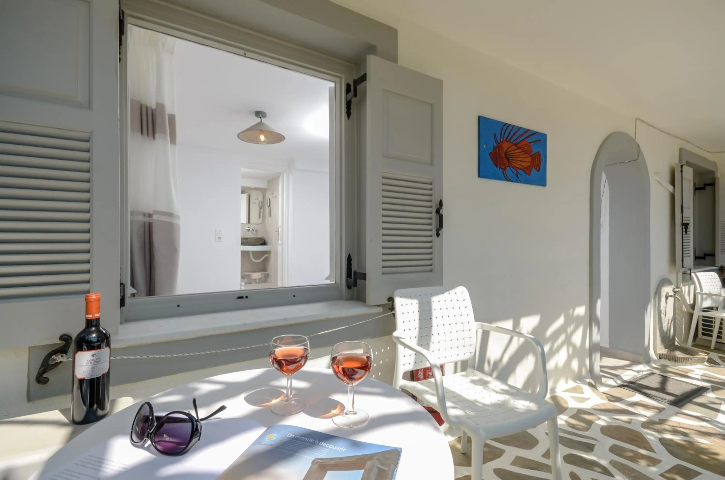 Patio in Sofi pension