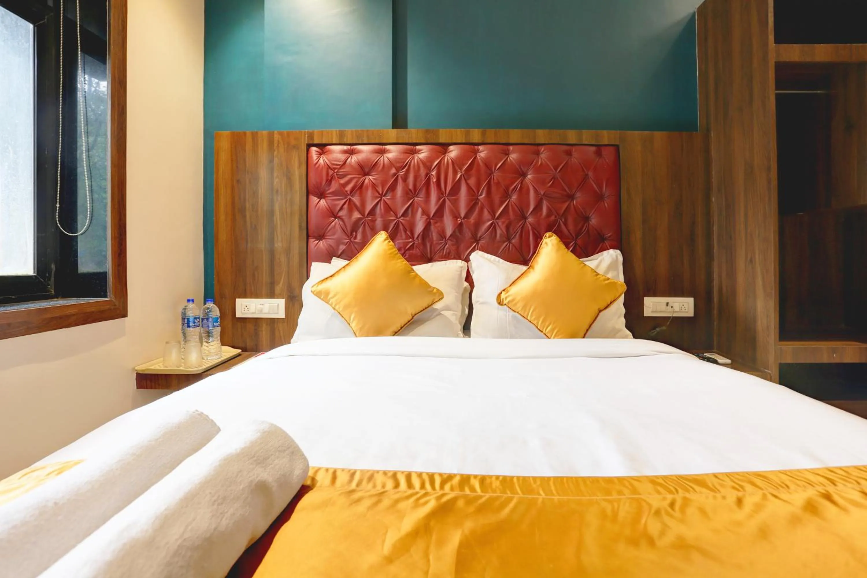 Bed in Hotel Sea Breeze