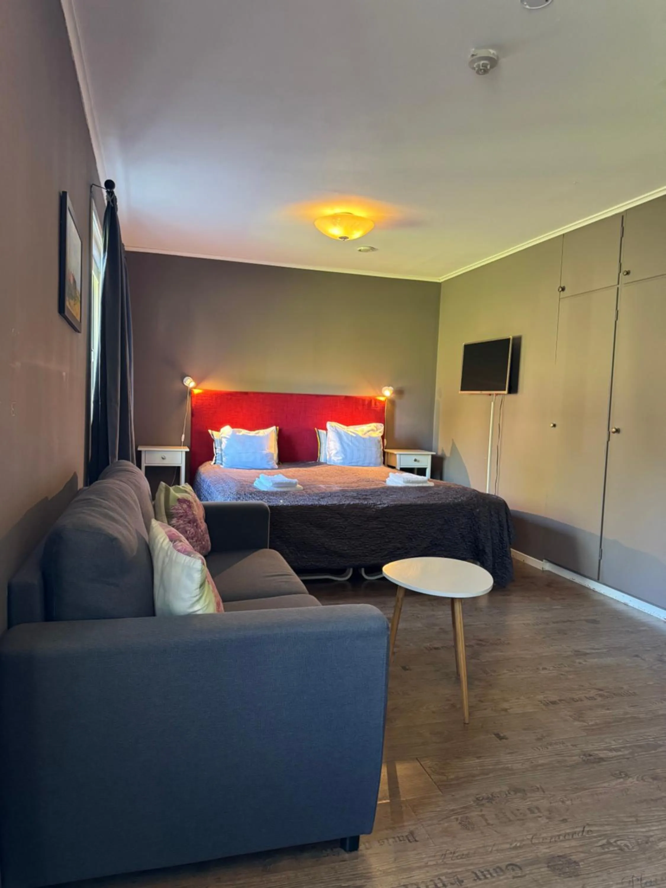 Bed in Brunsbo G:a Biskopsgård Hotell & Konferens