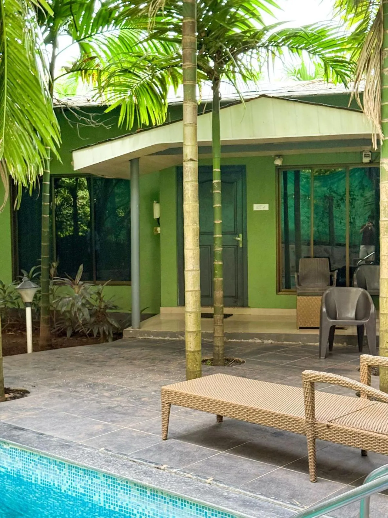 Patio in Silvanus Forest Retreat, Alibaug