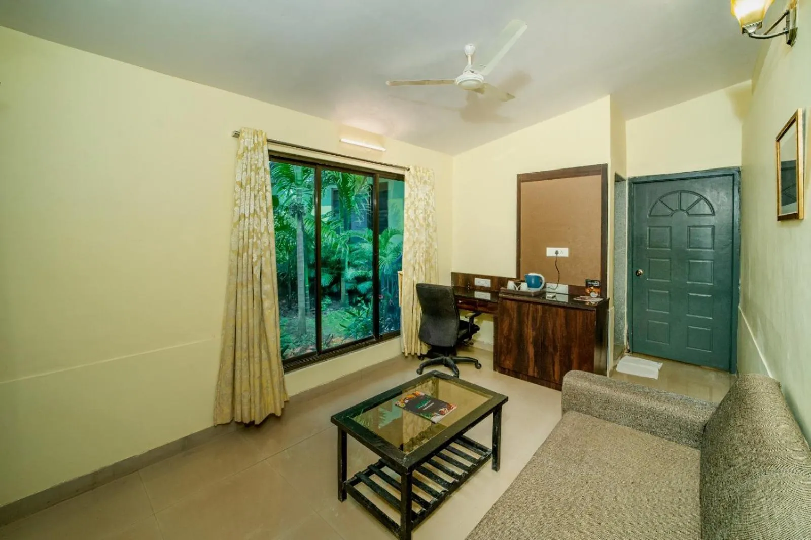 Living room in Silvanus Forest Retreat, Alibaug