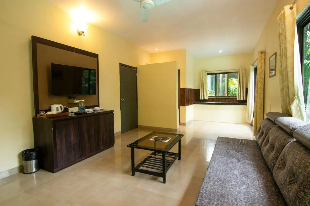 TV and multimedia in Silvanus Forest Retreat, Alibaug