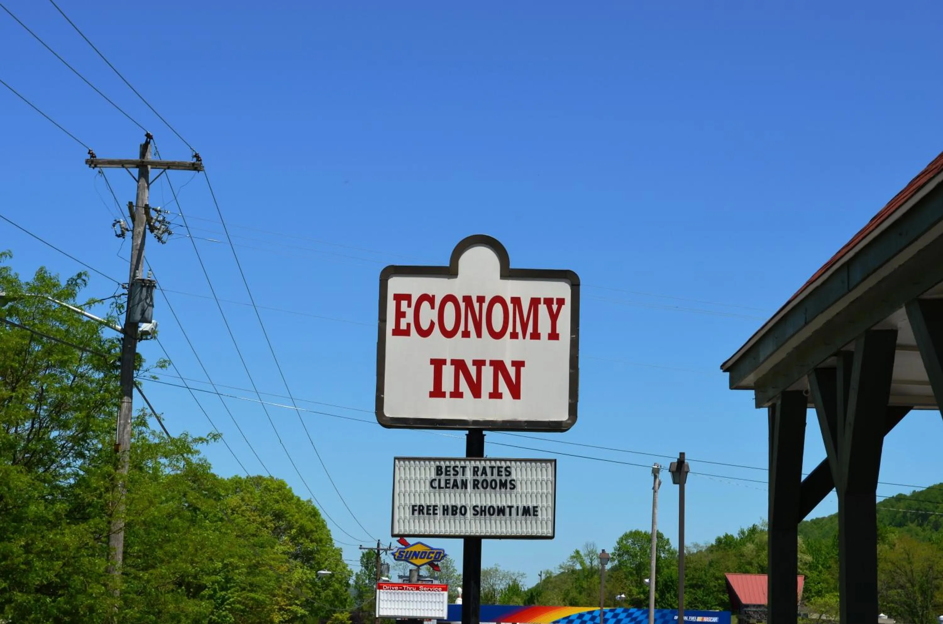 Logo/Certificate/Sign in Economy Inn Bluefield