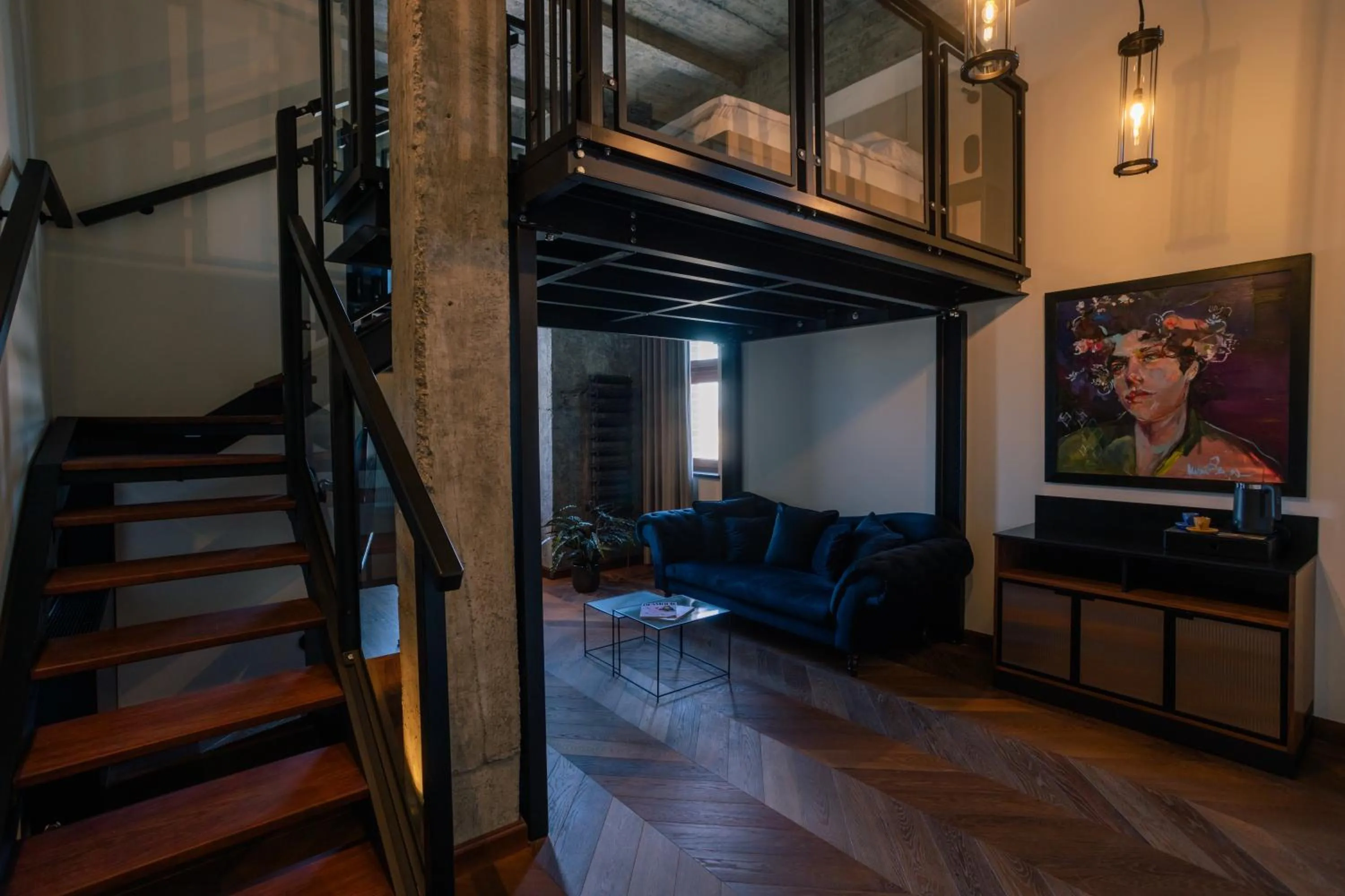 Living room in 4 Strony Apartamenty w Wodnej Wieży