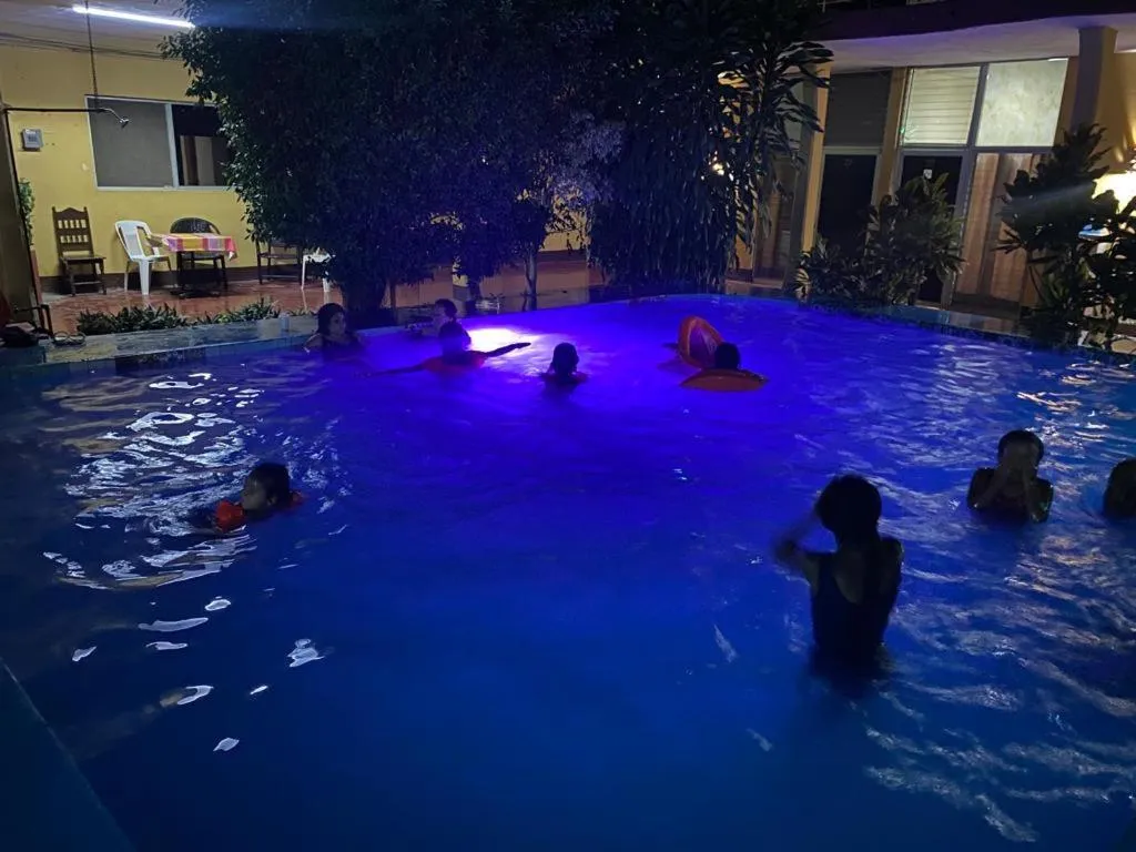 Swimming pool in Hotel Del Valle