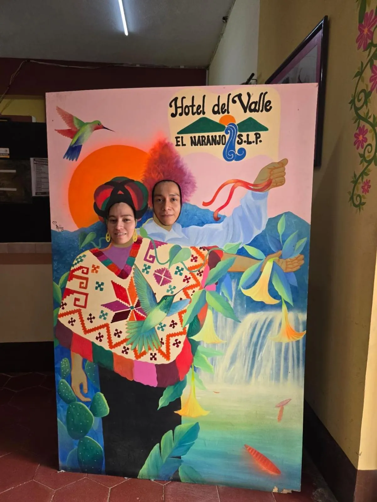 Lobby or reception in Hotel Del Valle