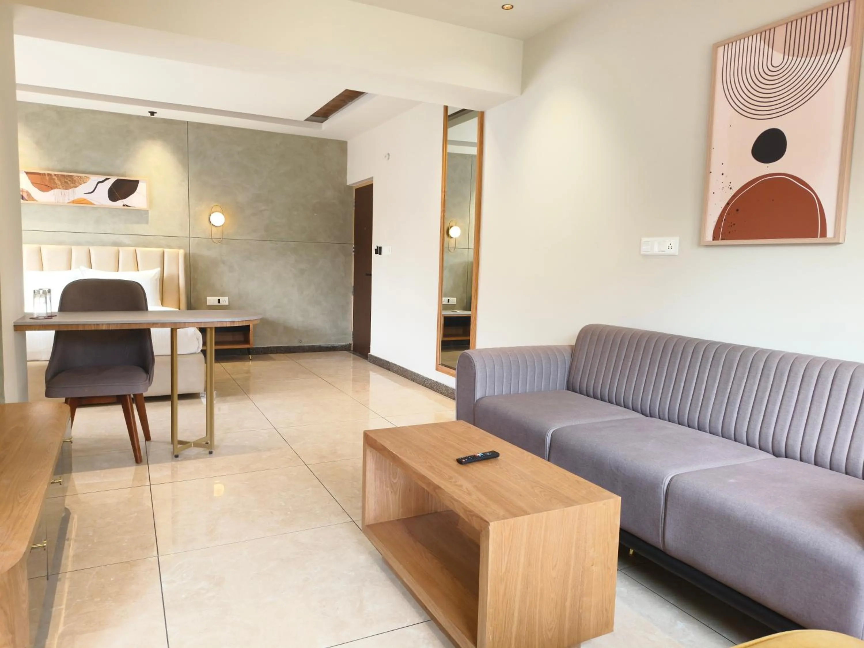 Seating area in Hotel Le Opera