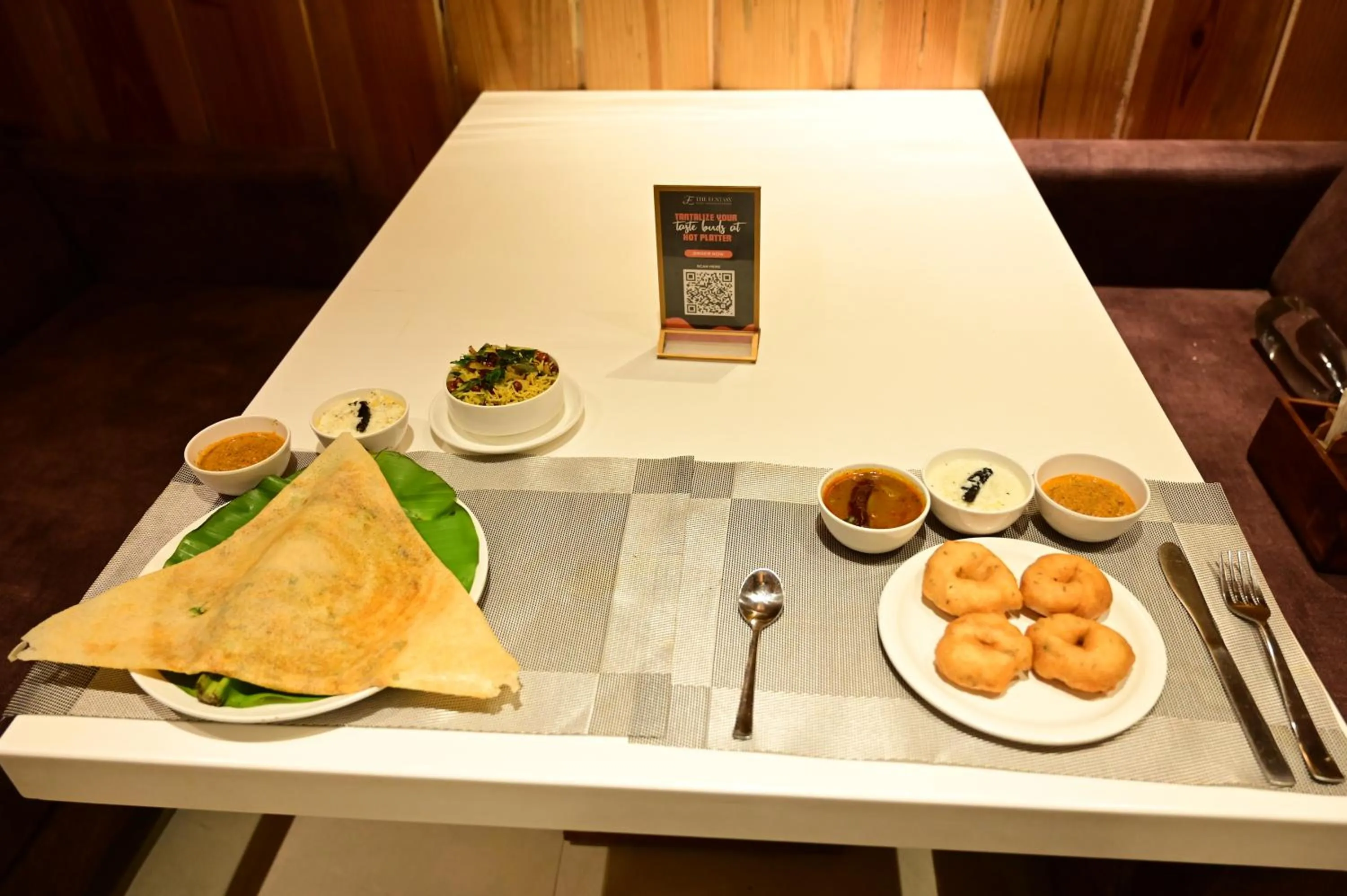 Food and drinks in The Ecstasy Hotel