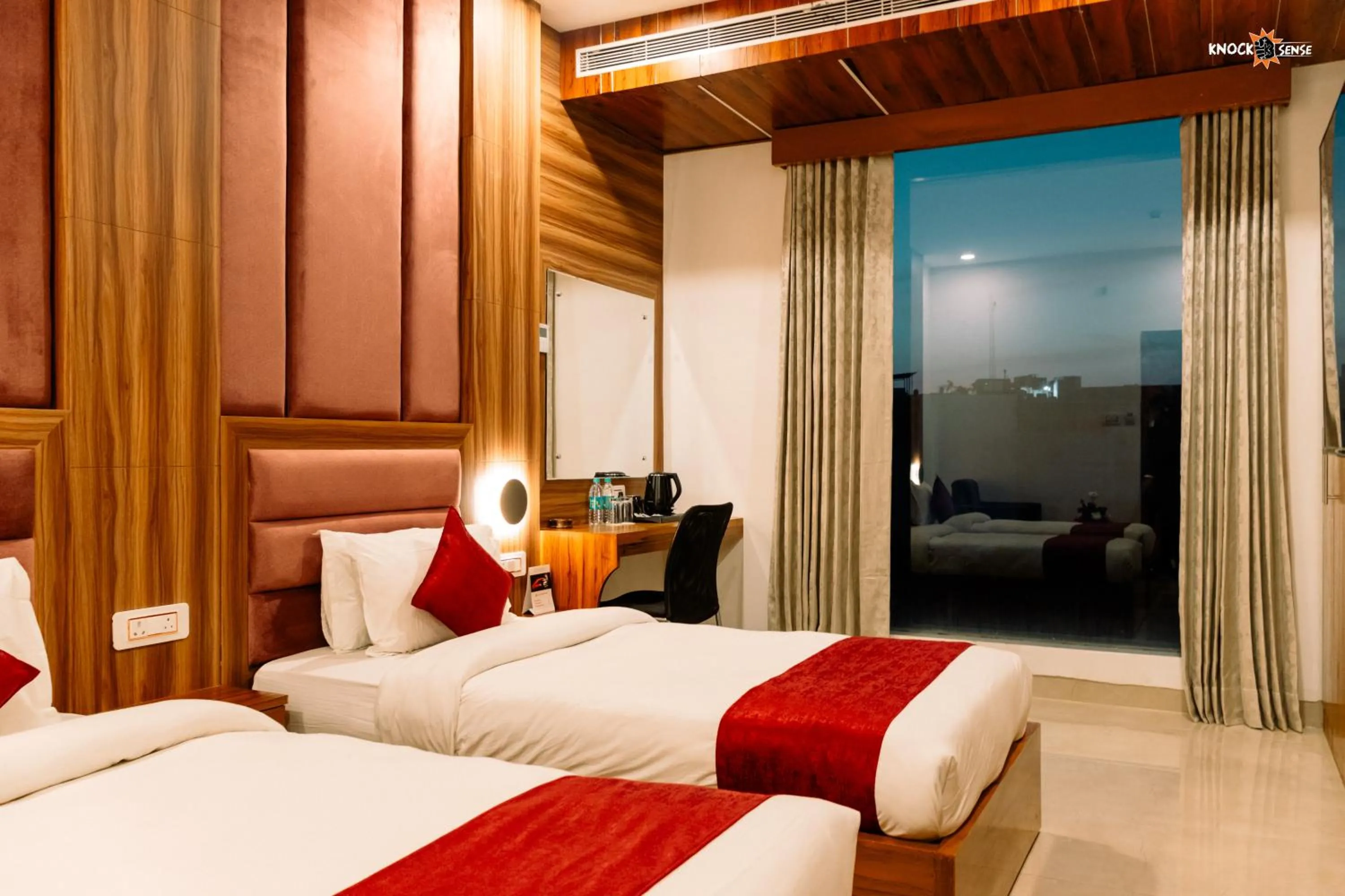 Bed in The Ecstasy Hotel