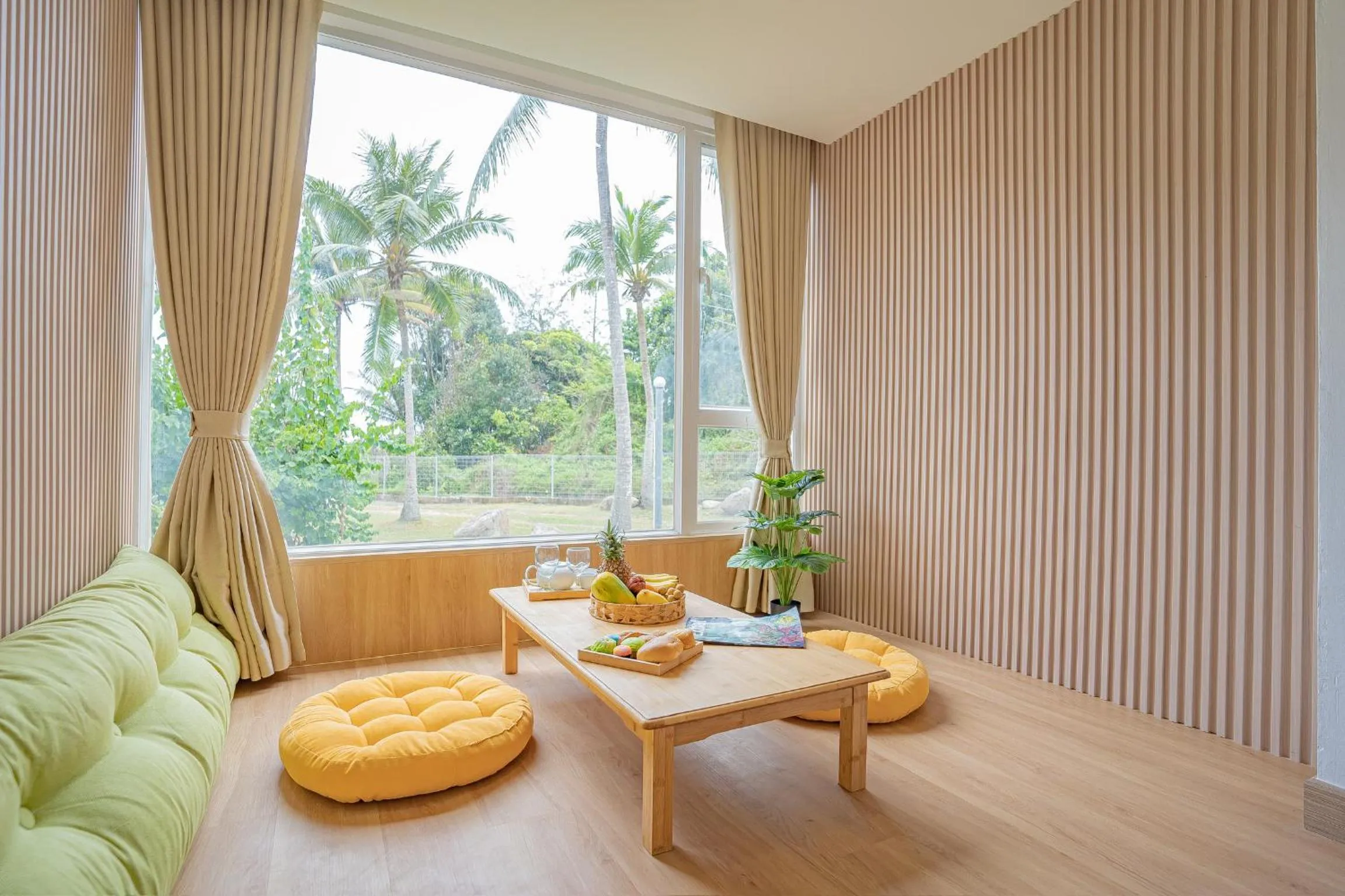 Garden view in BIDONG VIEW RESORT