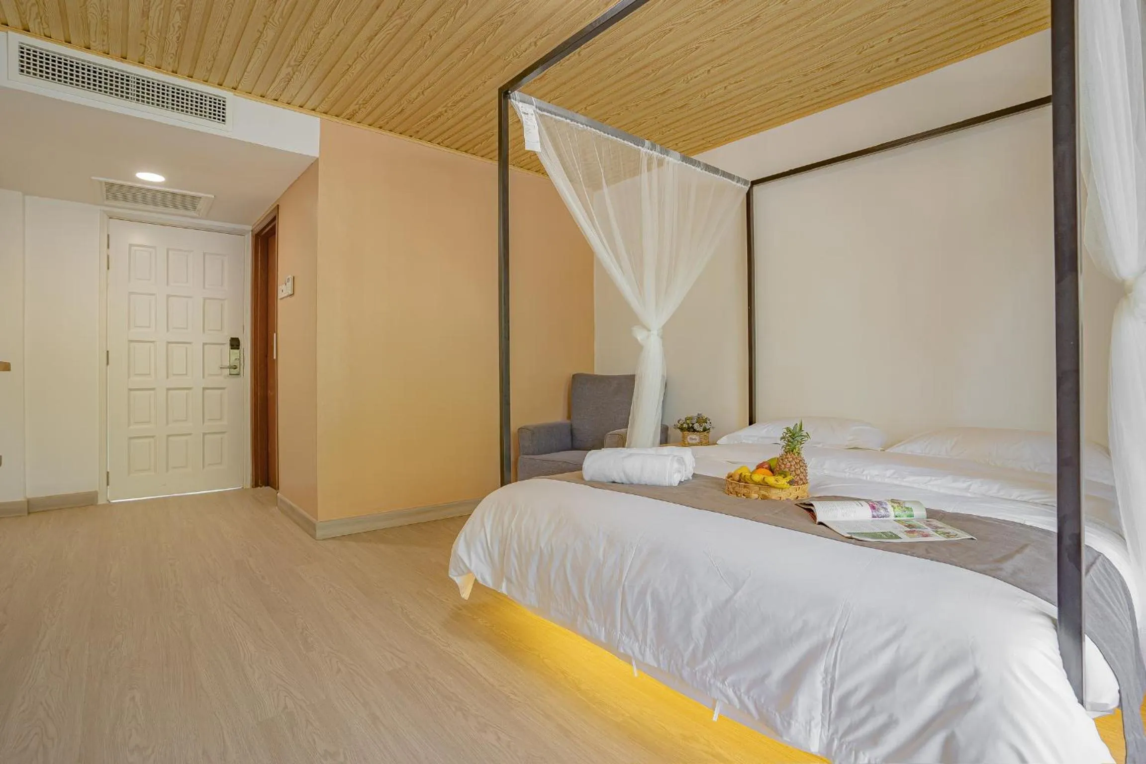 Bed in BIDONG VIEW RESORT