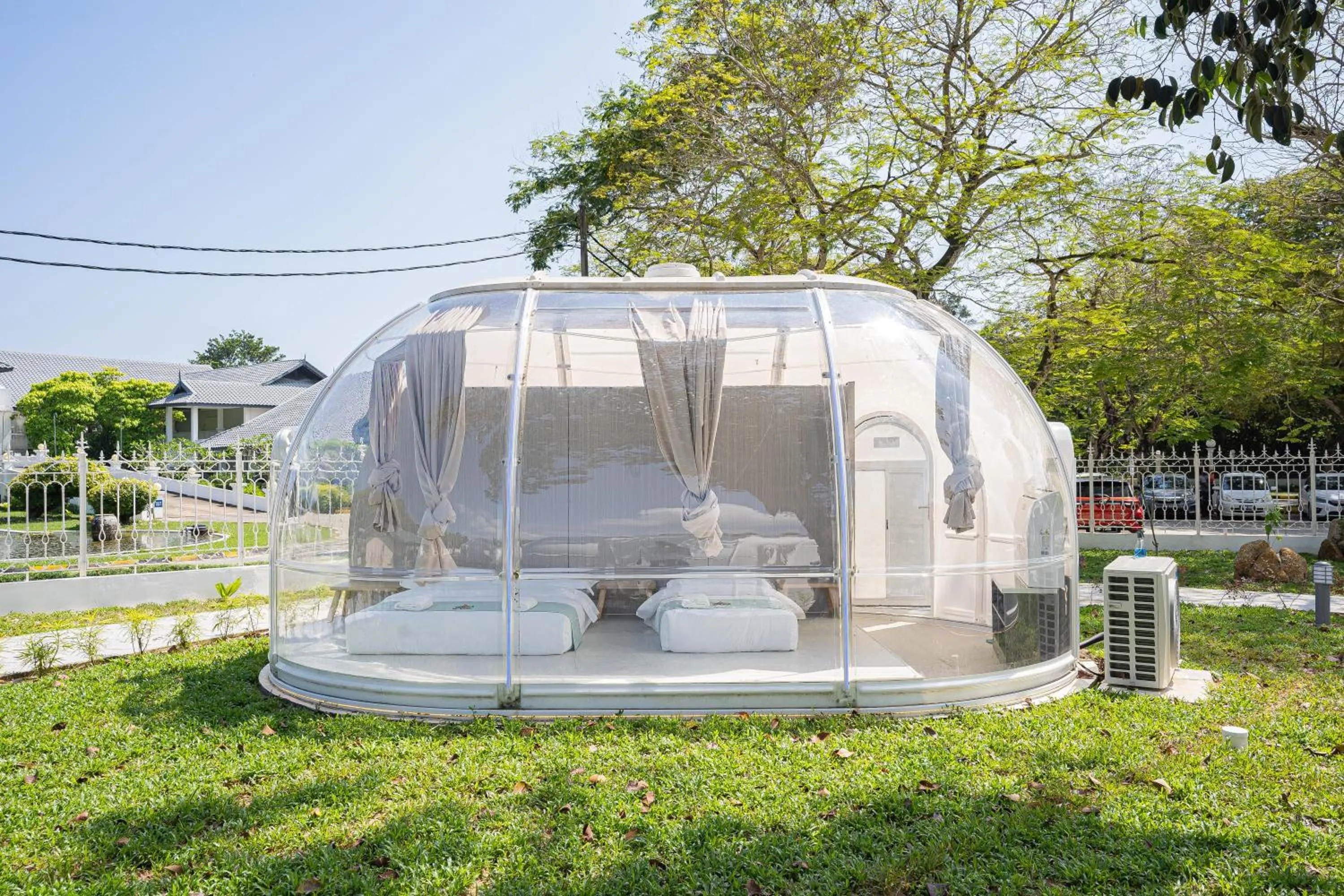 Garden view in BIDONG VIEW RESORT