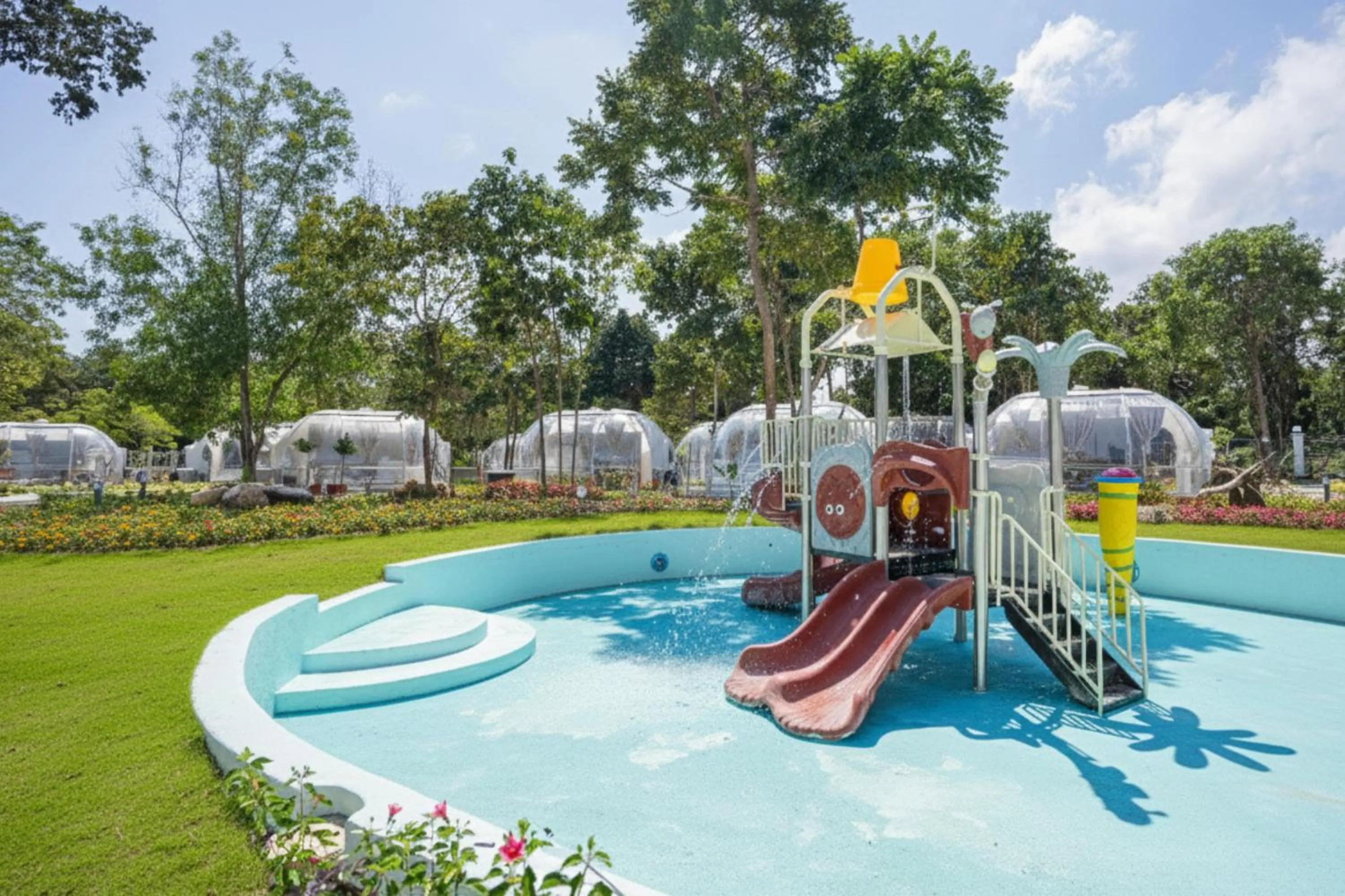 Aqua park in BIDONG VIEW RESORT