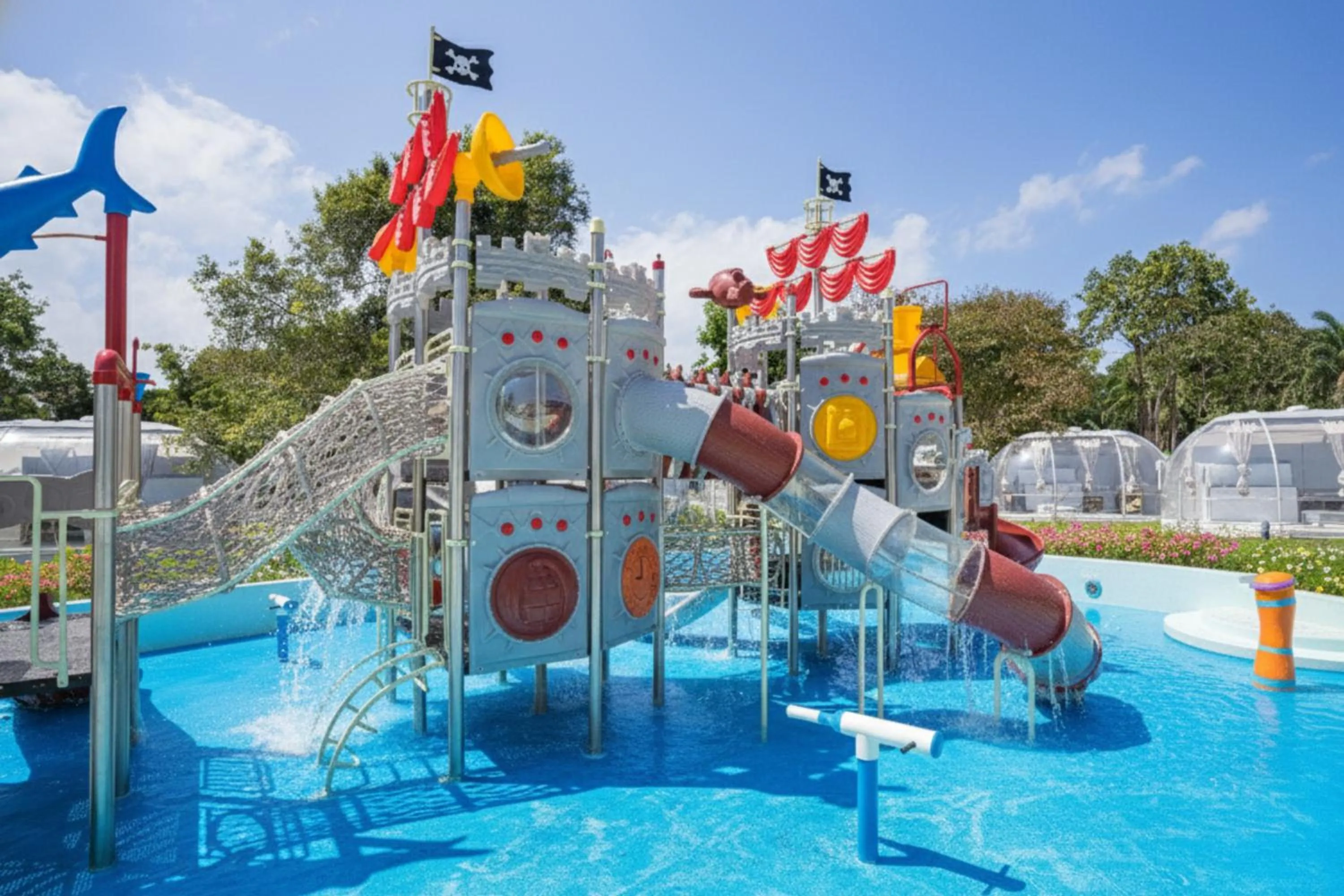 Aqua park in BIDONG VIEW RESORT