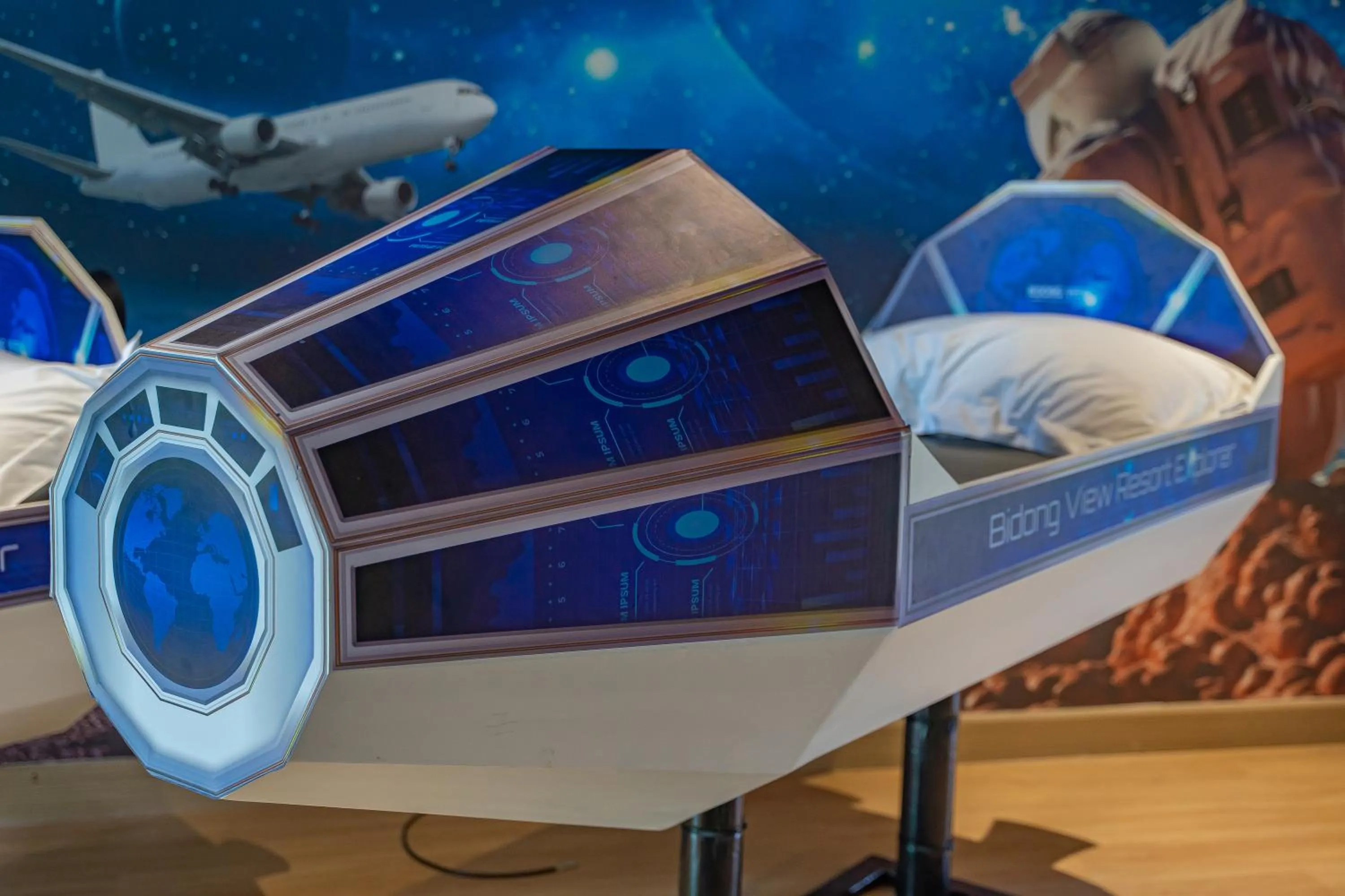 Bed in BIDONG VIEW RESORT