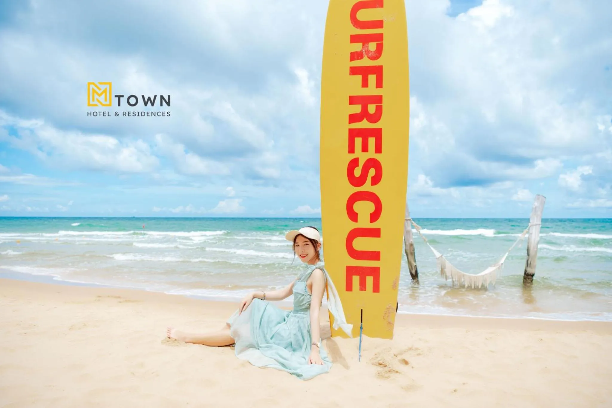 Beach in Luxy Park Hotel & Apartments - MTown