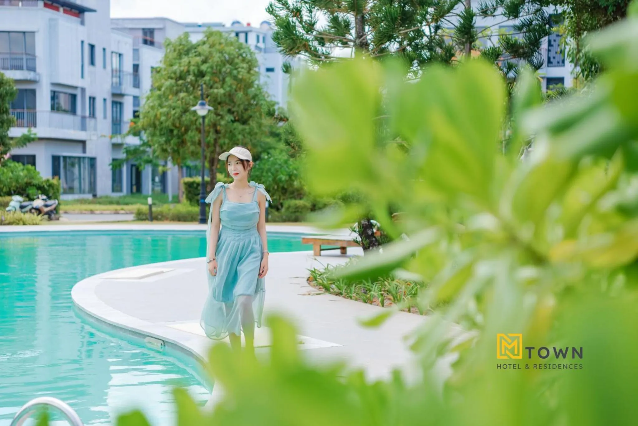Swimming pool in Luxy Park Hotel & Apartments - MTown