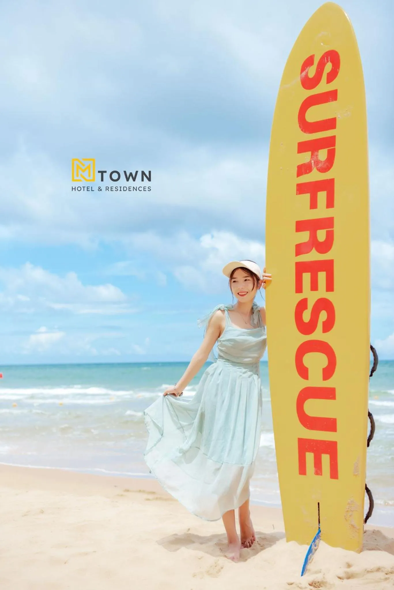 Beach in Luxy Park Hotel & Apartments - MTown