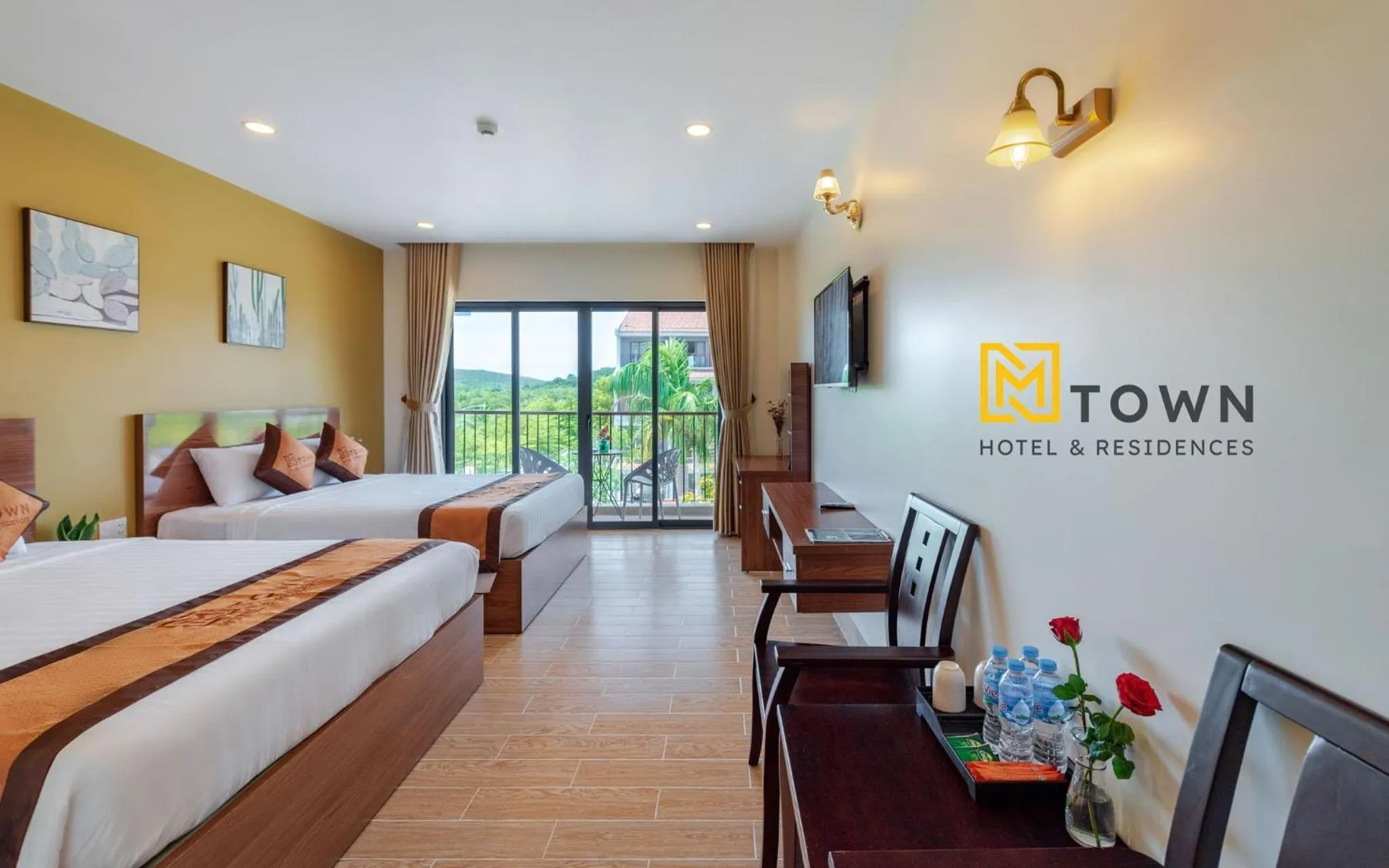 TV and multimedia, Bed in Luxy Park Hotel & Apartments - MTown