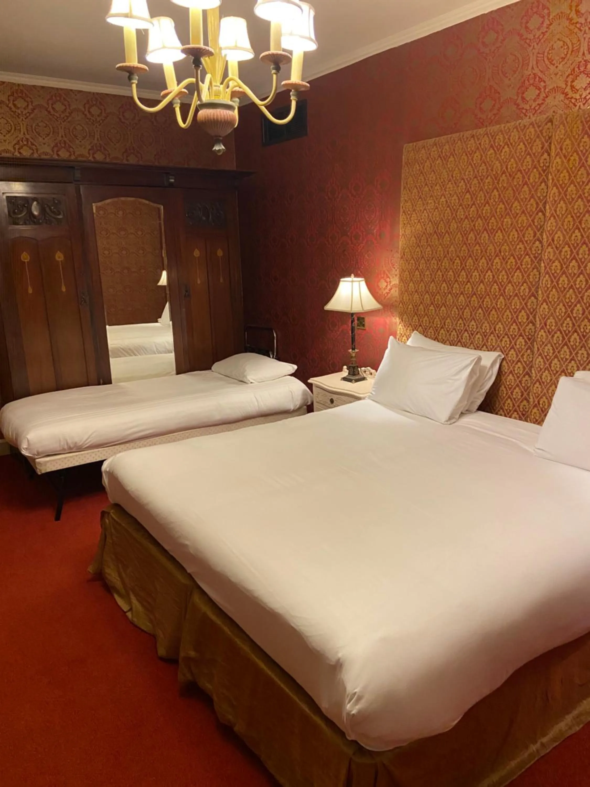 Bed in Ruthin Castle Hotel and Spa