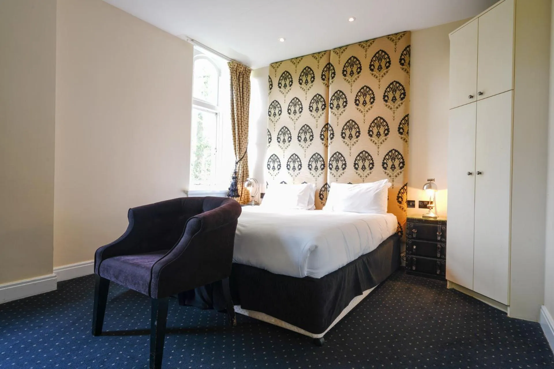 Bed in Ruthin Castle Hotel and Spa